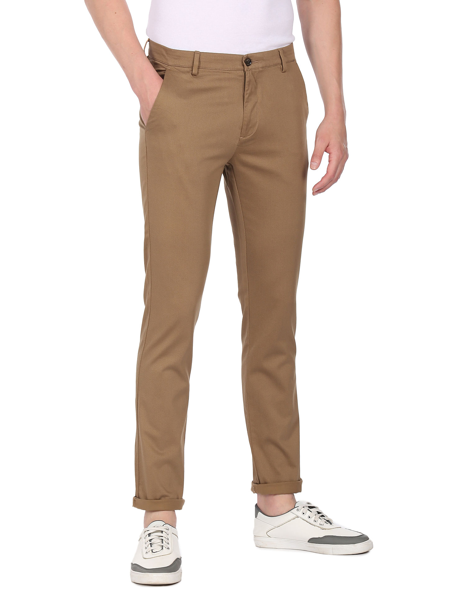 Relaxed Fit Graphic Printed Chino Trousers | boohooMAN