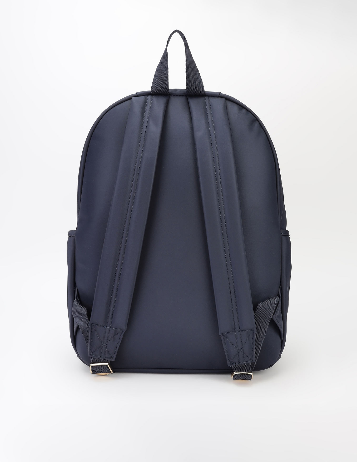 Tommy Hilfiger Solid Navy Nylon Backpack