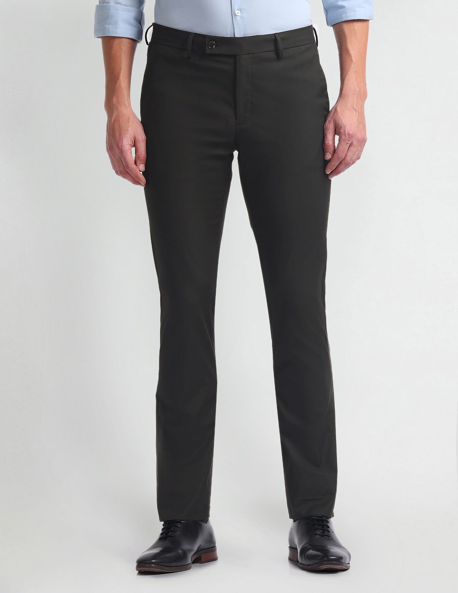 Arrow Slim Fit Smart Flex Trousers