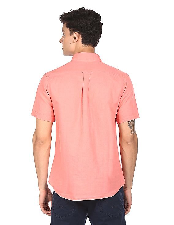 U.S. Polo Assn. Short Sleeve Solid Casual Shirt