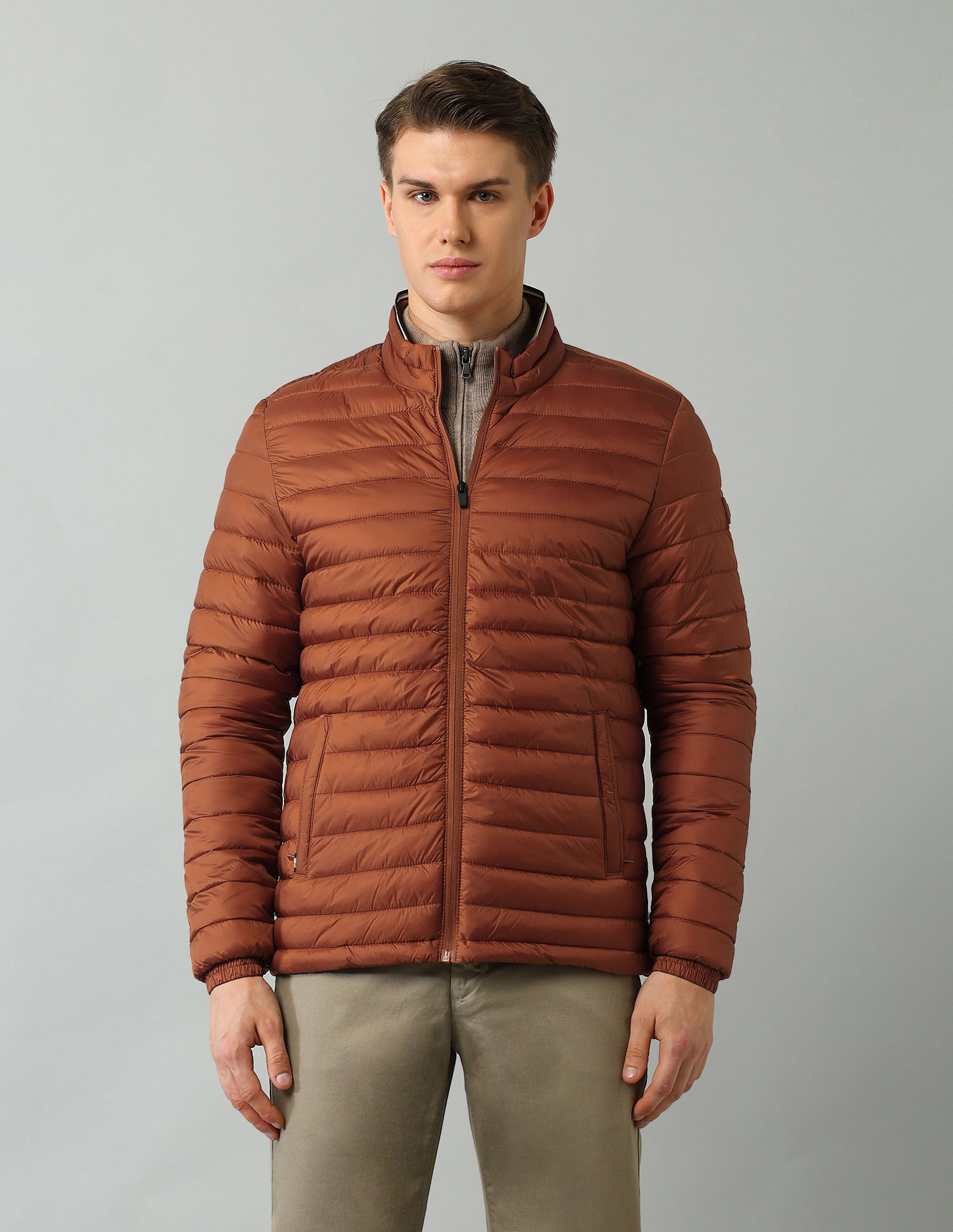Arrow Sport Packable Solid Padded Jacket