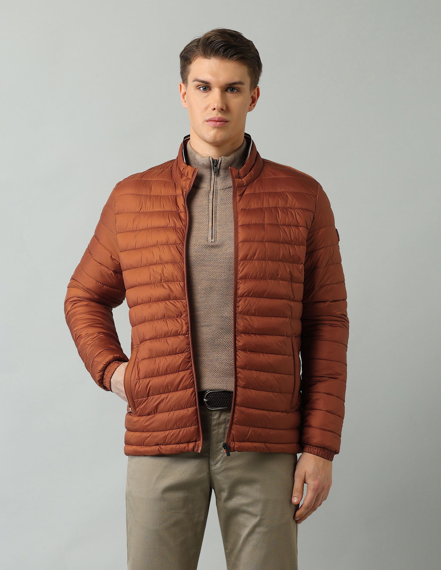 Arrow Sport Packable Solid Padded Jacket