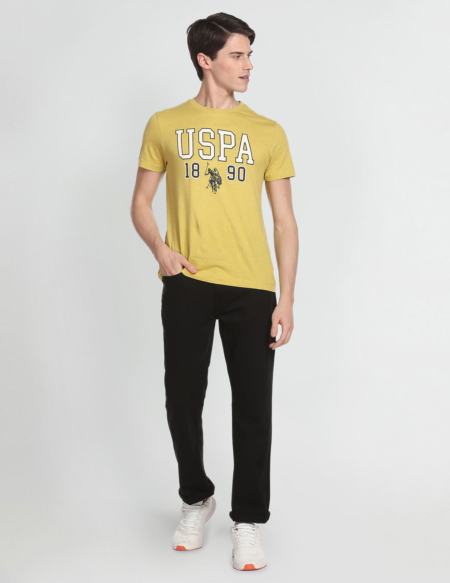 U.S. Polo Assn. Denim Co. Connor Bootcut Fit Black Jeans