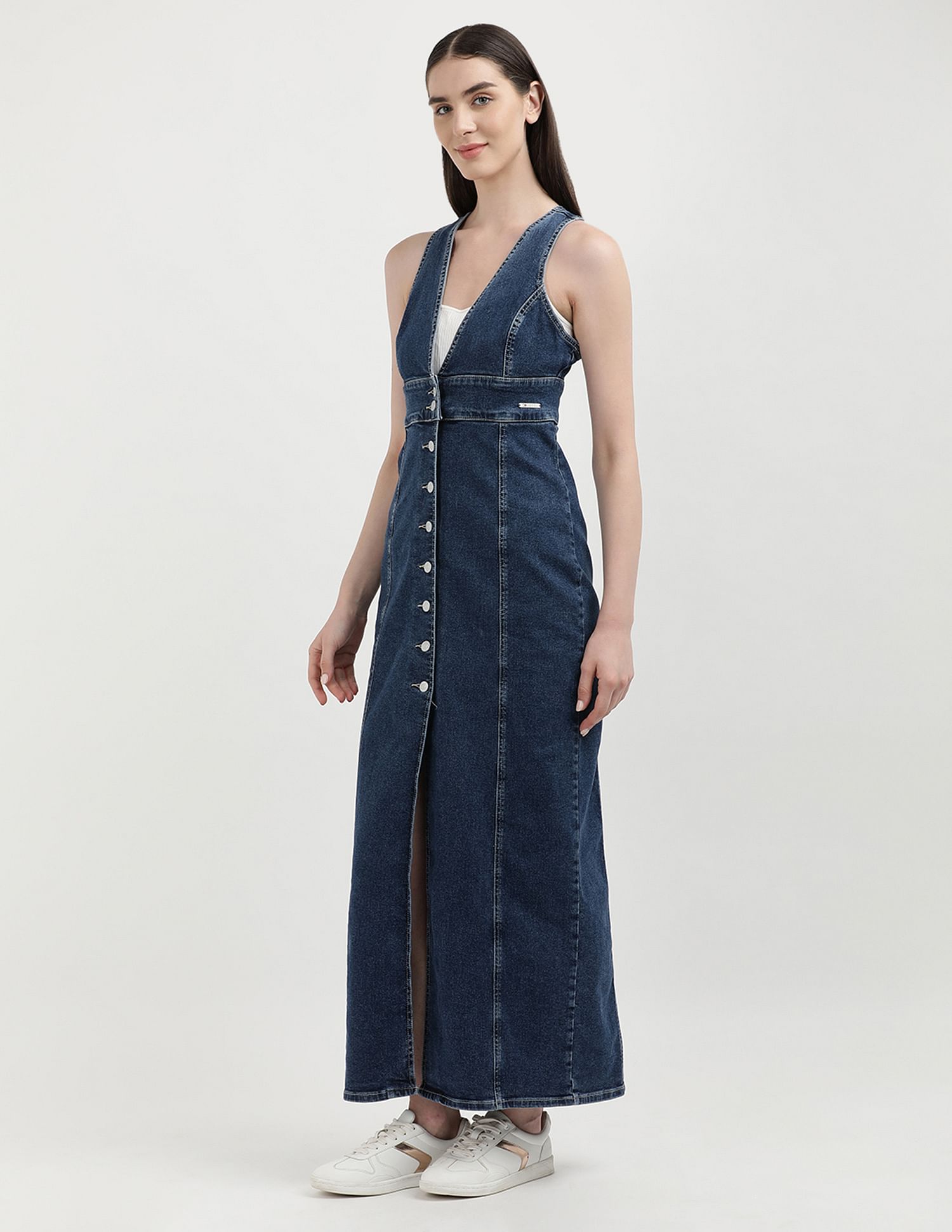 Tommy Hilfiger Maxi Button Dress