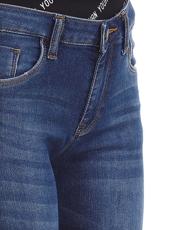 Flying Machine Women Veronica Skinny Fit Stone Wash Jeans