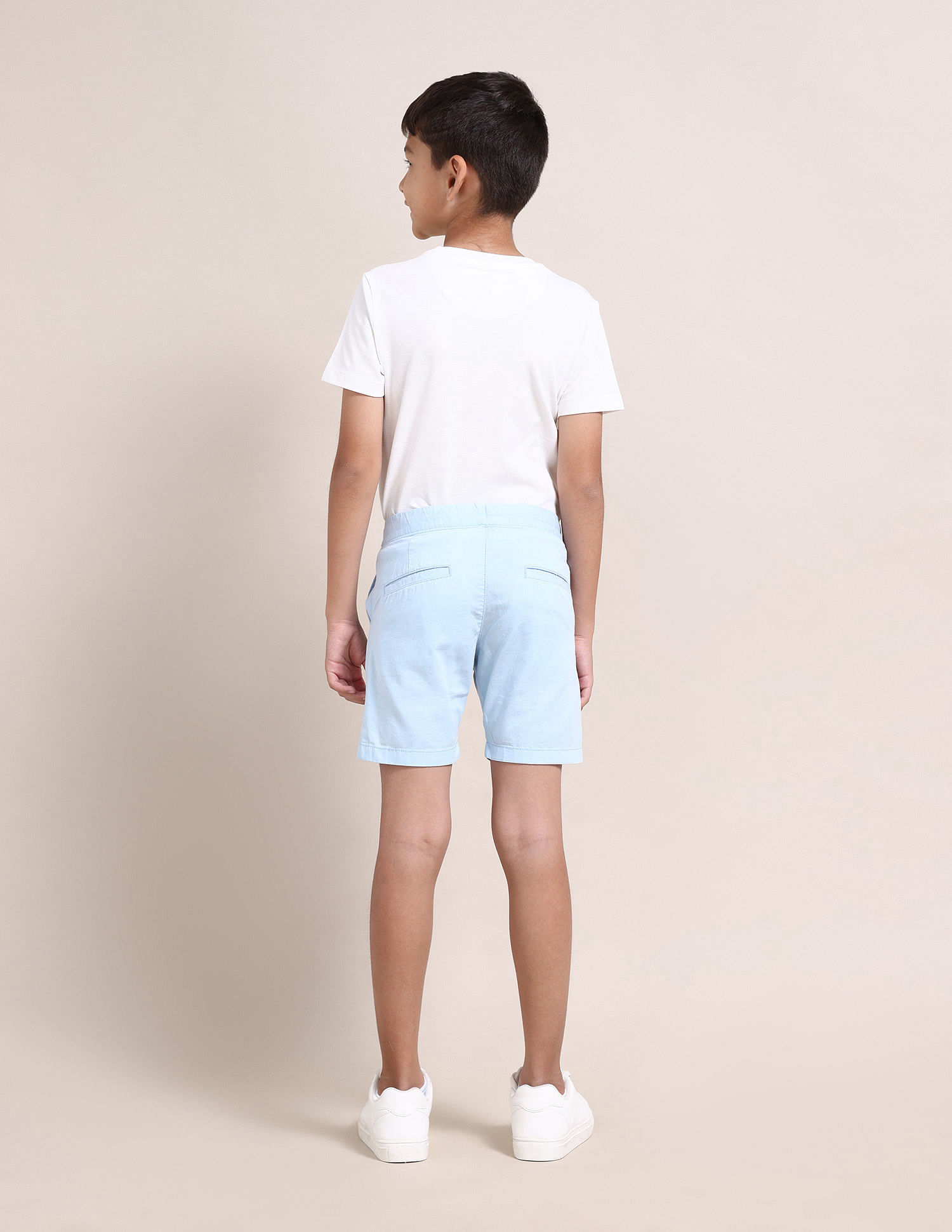 U.S. Polo Assn. Kids Boys Solid Twill Shorts