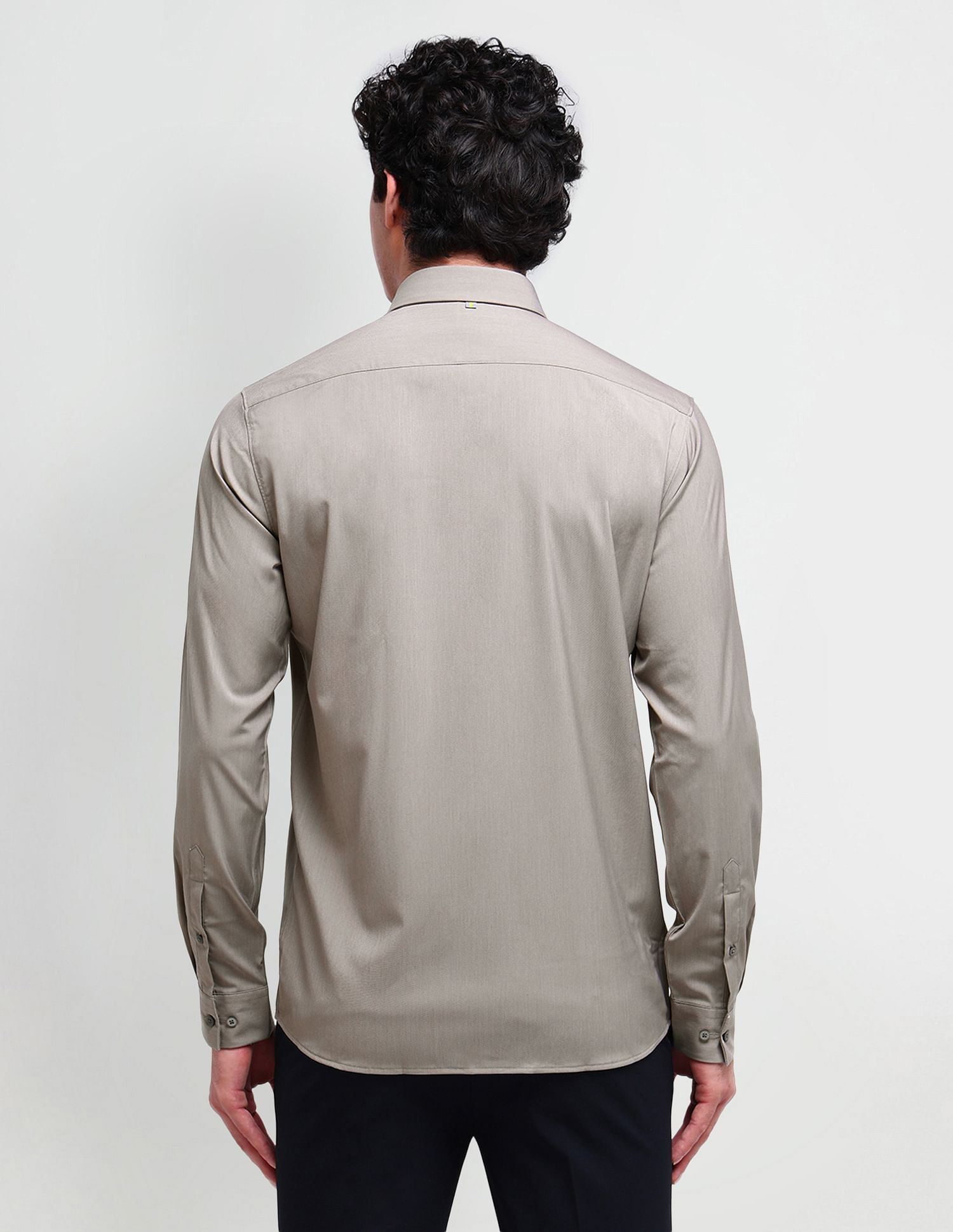 Arrow Newyork Manhattan Slim Fit Twill Shirt