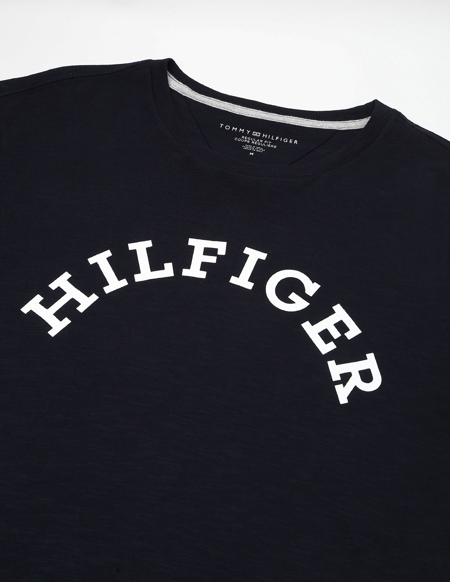 Tommy Hilfiger Logo Regular-Fit Cotton T-Shirt
