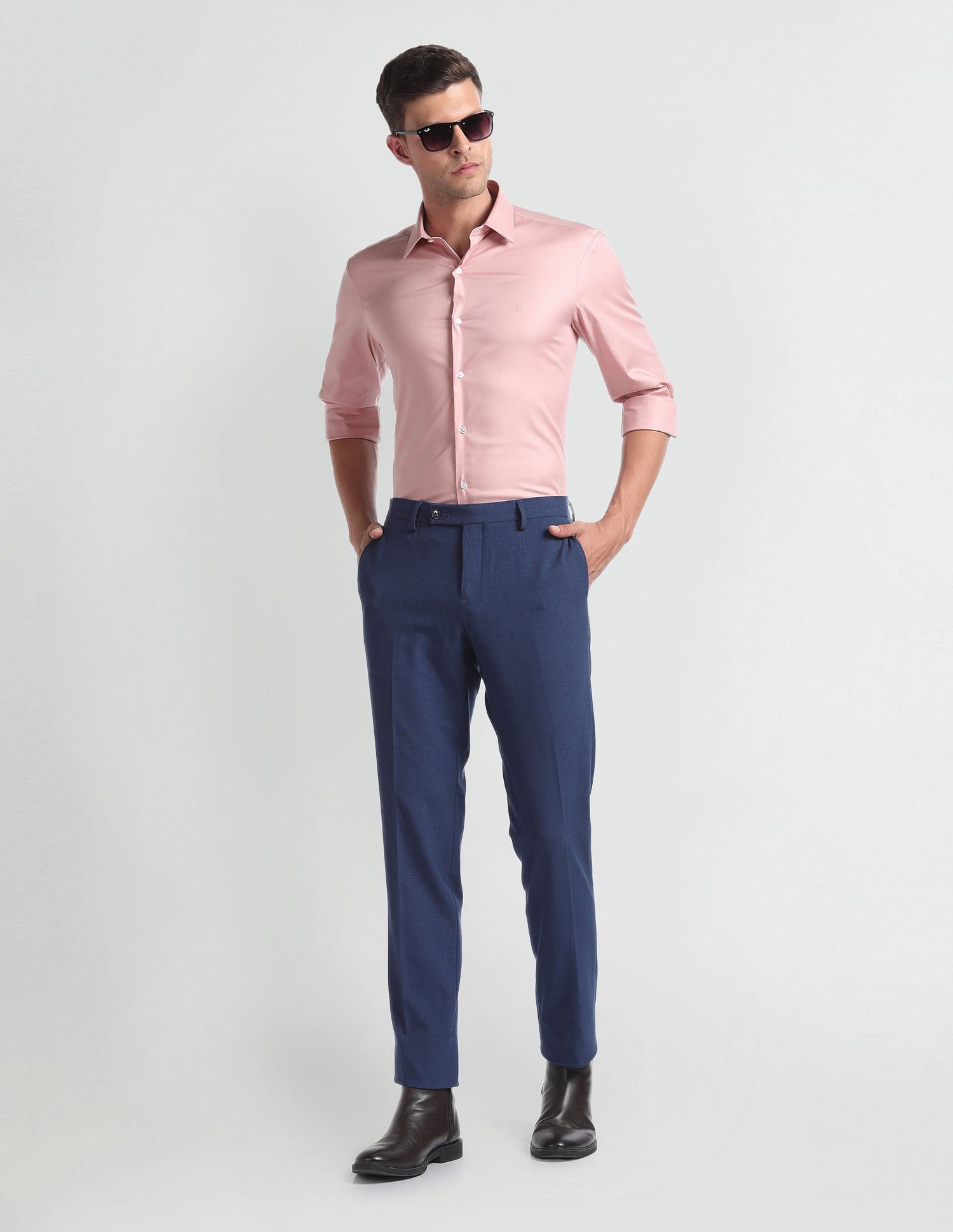 Arrow Newyork Brooklyn Super Slim Fit Shirt