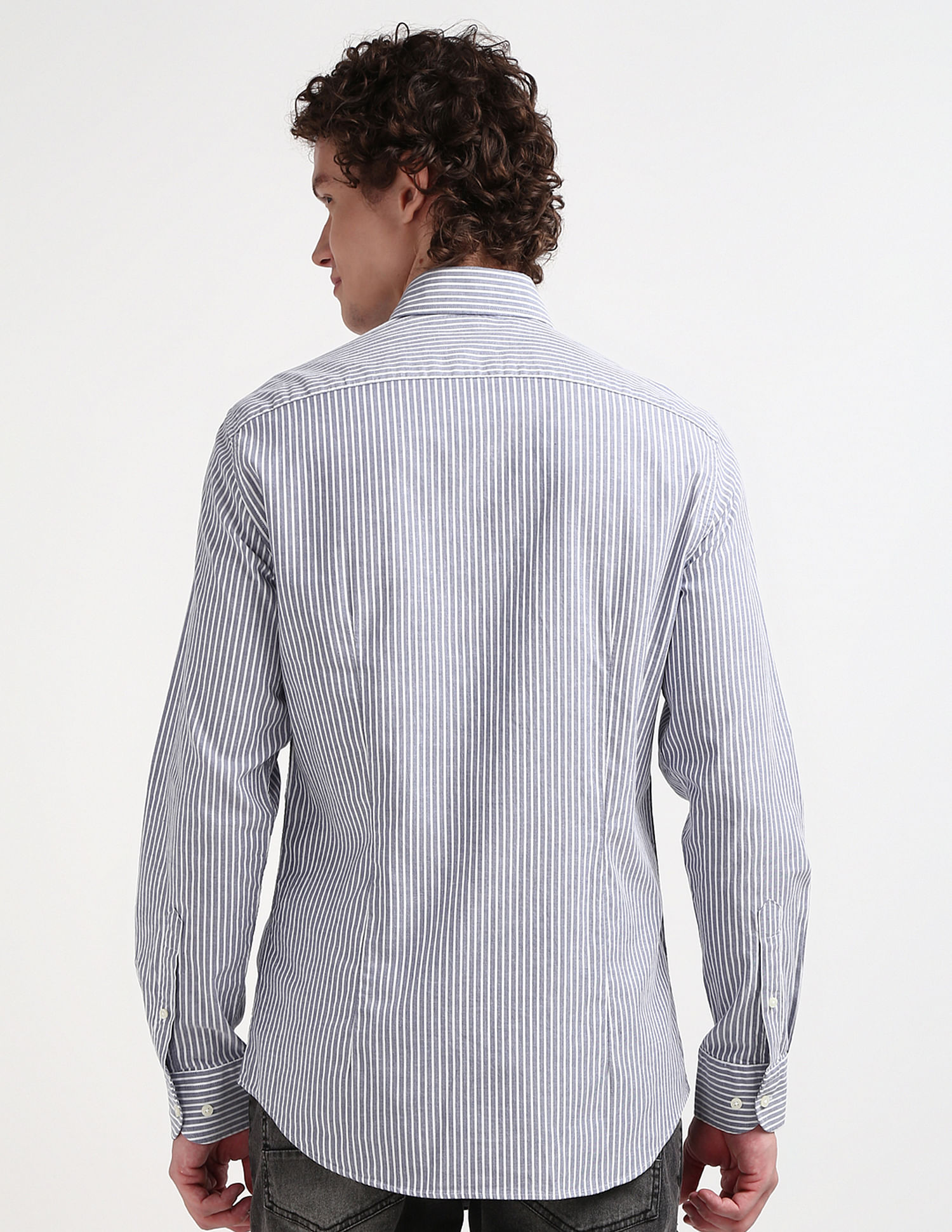 Tommy Hilfiger Vertical Striped Oxford Shirt