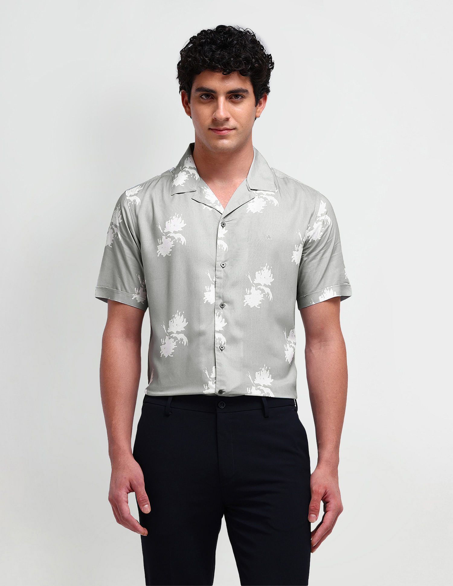 Arrow Newyork Brooklyn Fit Abstract Shirt