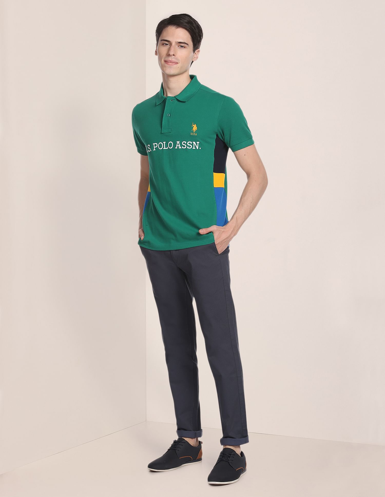 U.S. Polo Assn. Iconic Number Cotton Polo Shirt