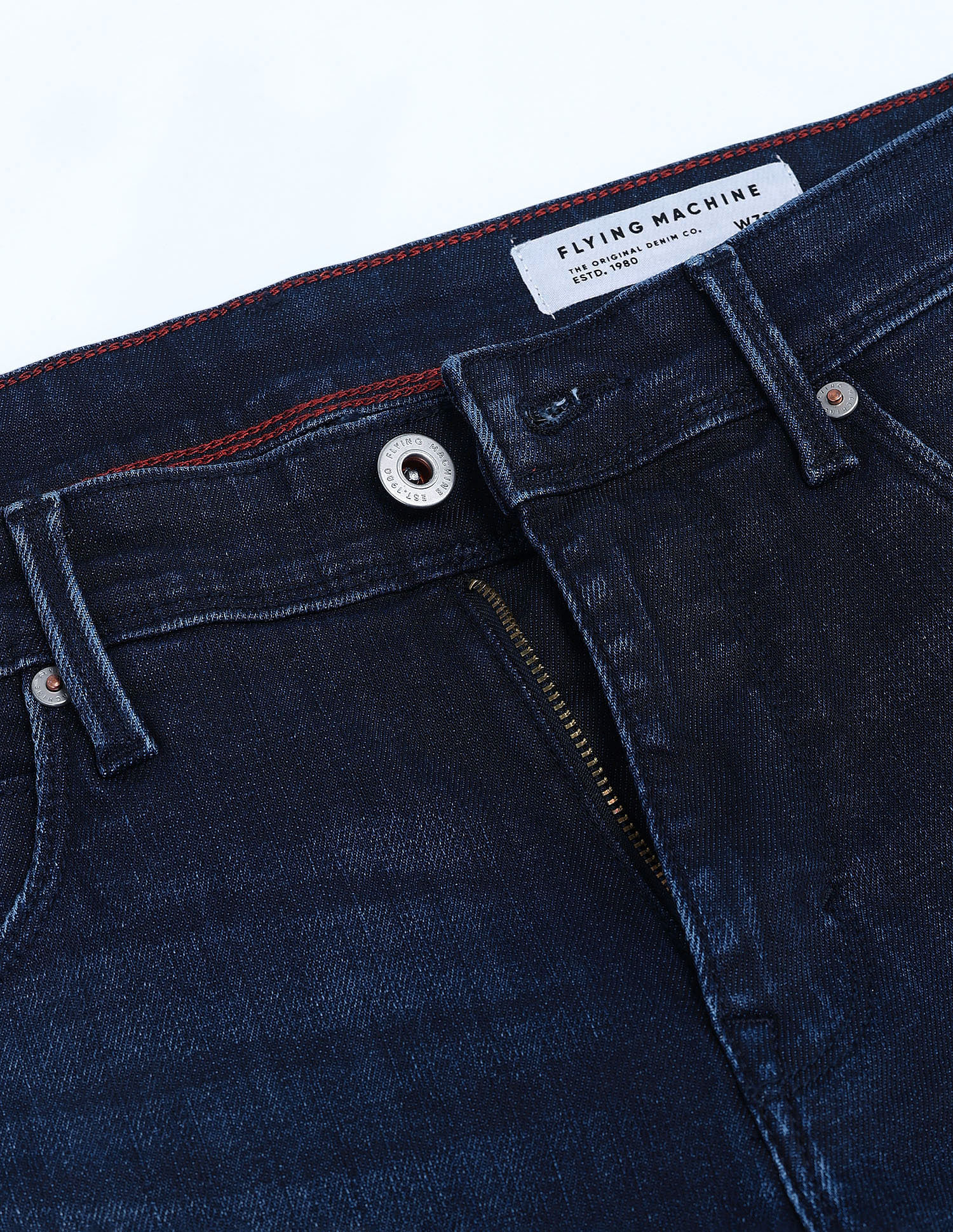 Flying Machine Mankle Relaxed Tapered Drop Crotch Jeans