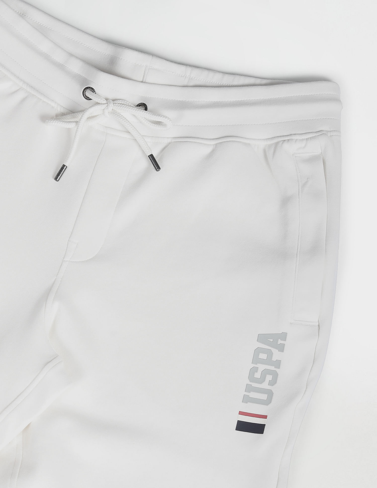 U.S. Polo Assn. Denim Co. Drawstring Waist Solid Track Pant
