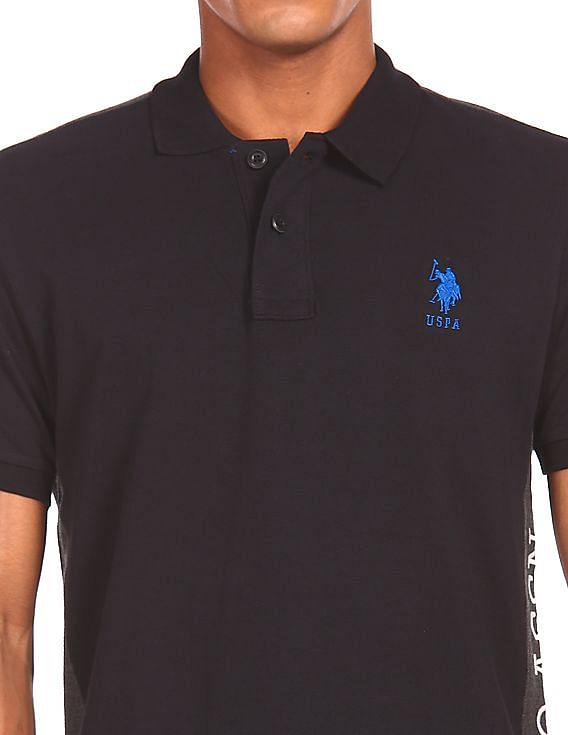 U.S. Polo Assn. Cotton Solid Polo Shirt