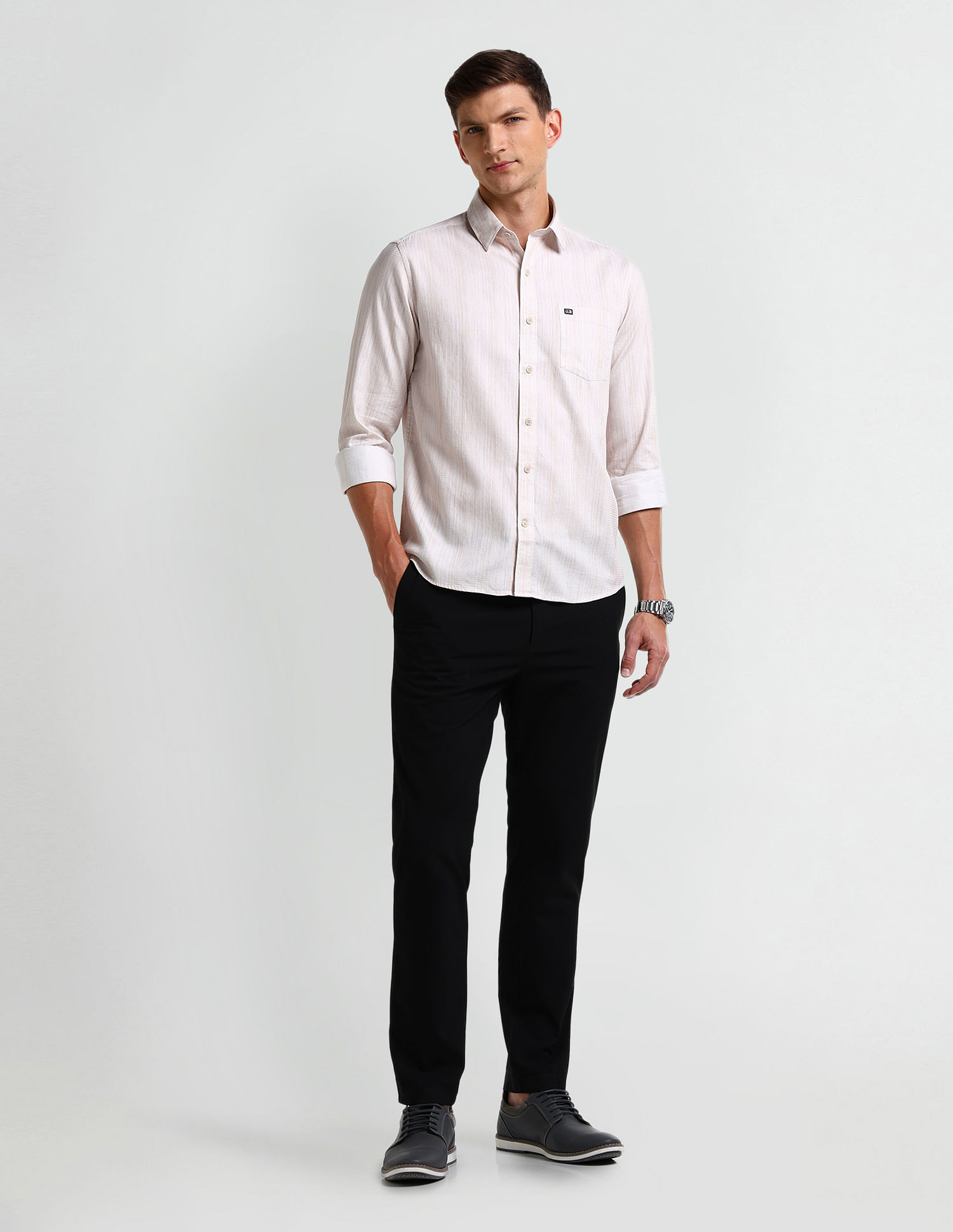 Arrow Sport Tailored Fit Dobby Shirt