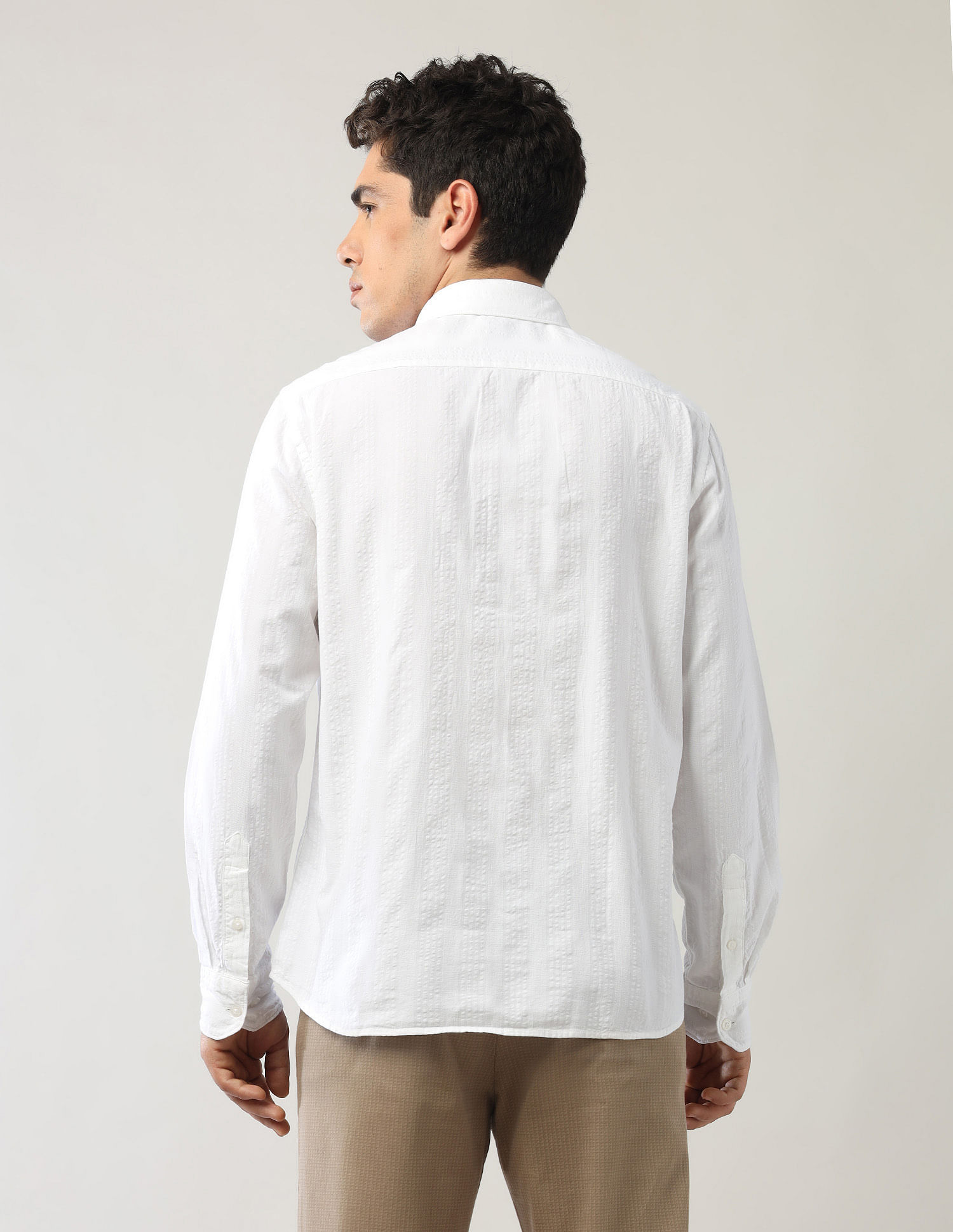 Arrow Sport Textured Regular Fit Shirt