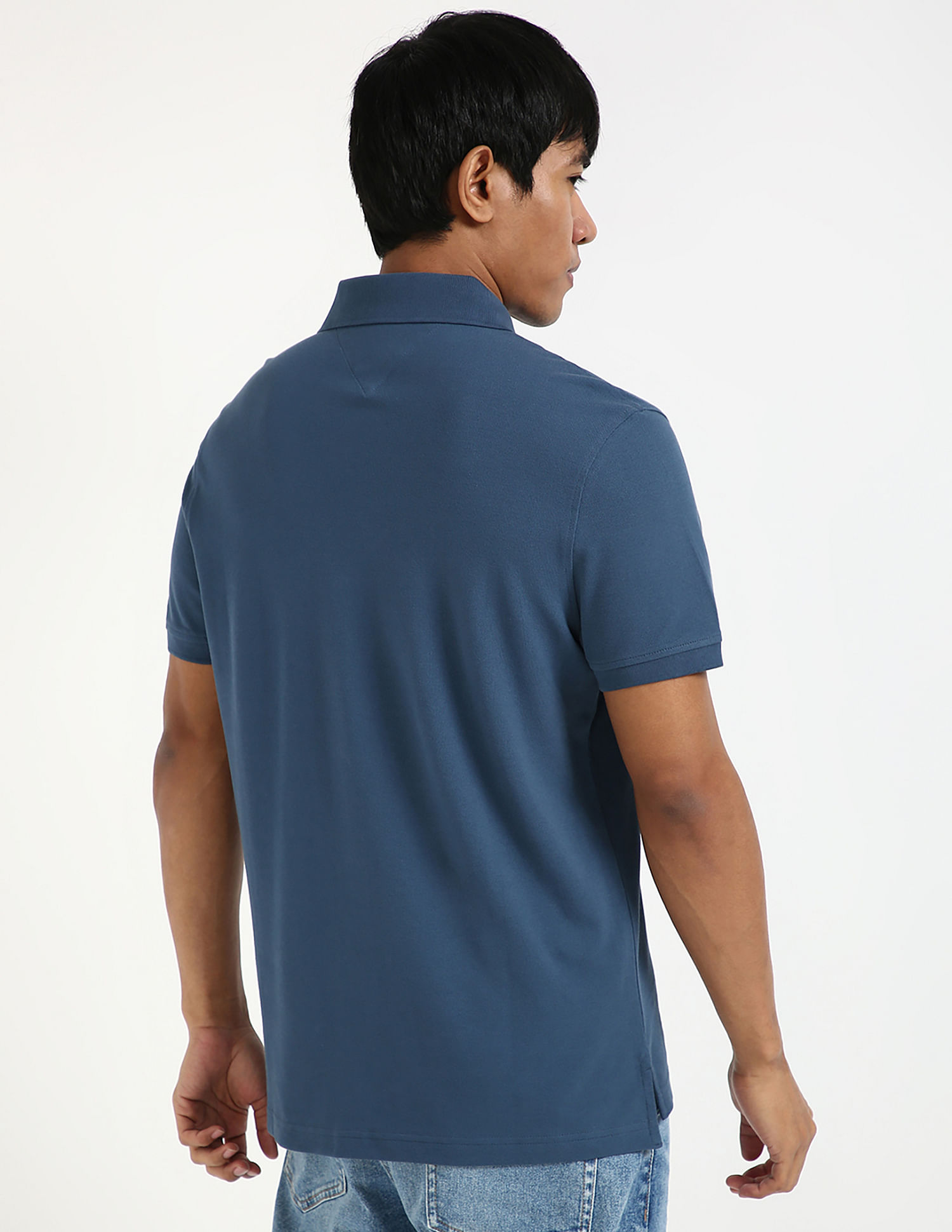 Tommy Hilfiger Solid Regular Fit Polo Shirt