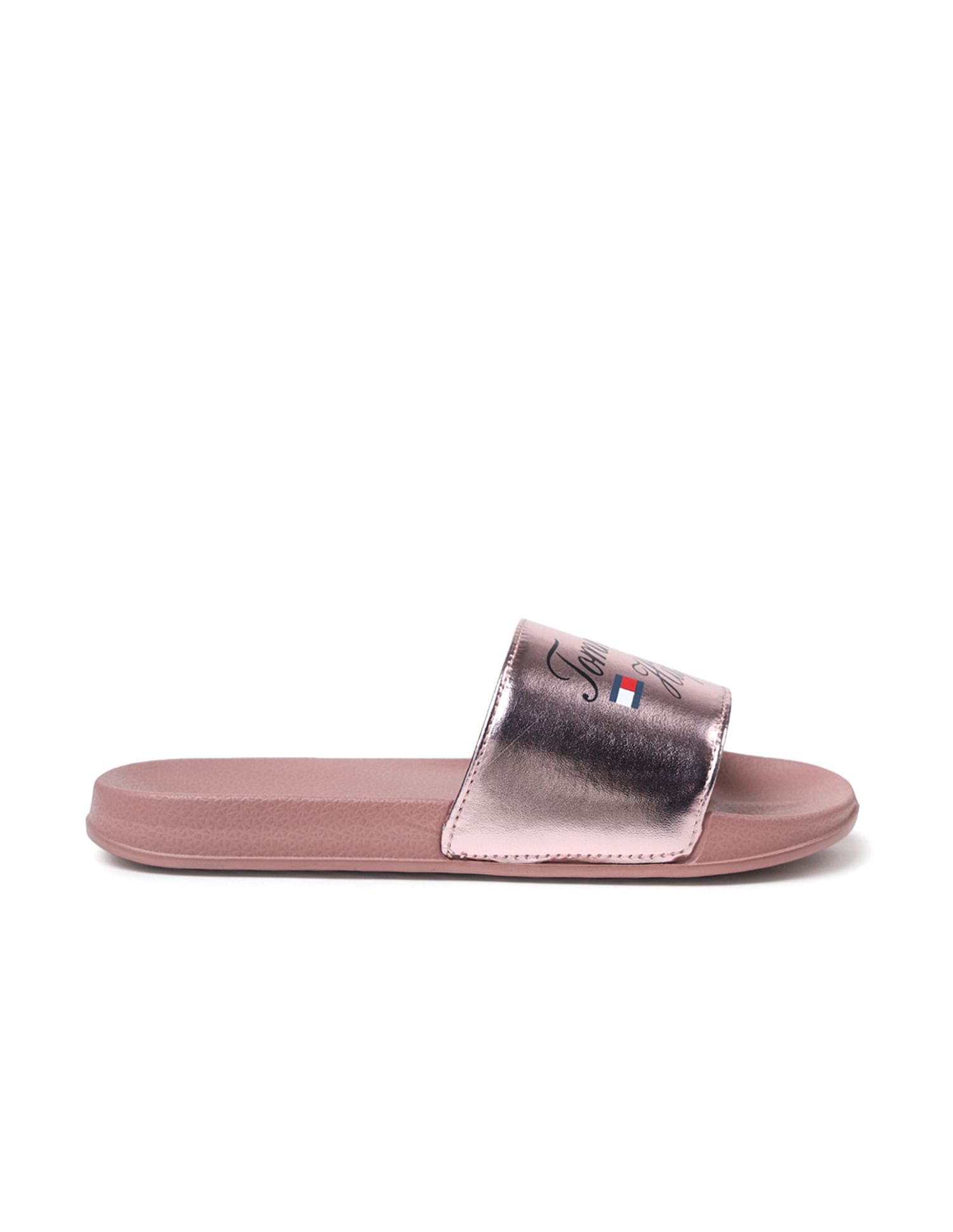 Girls tommy hilfiger sliders best sale