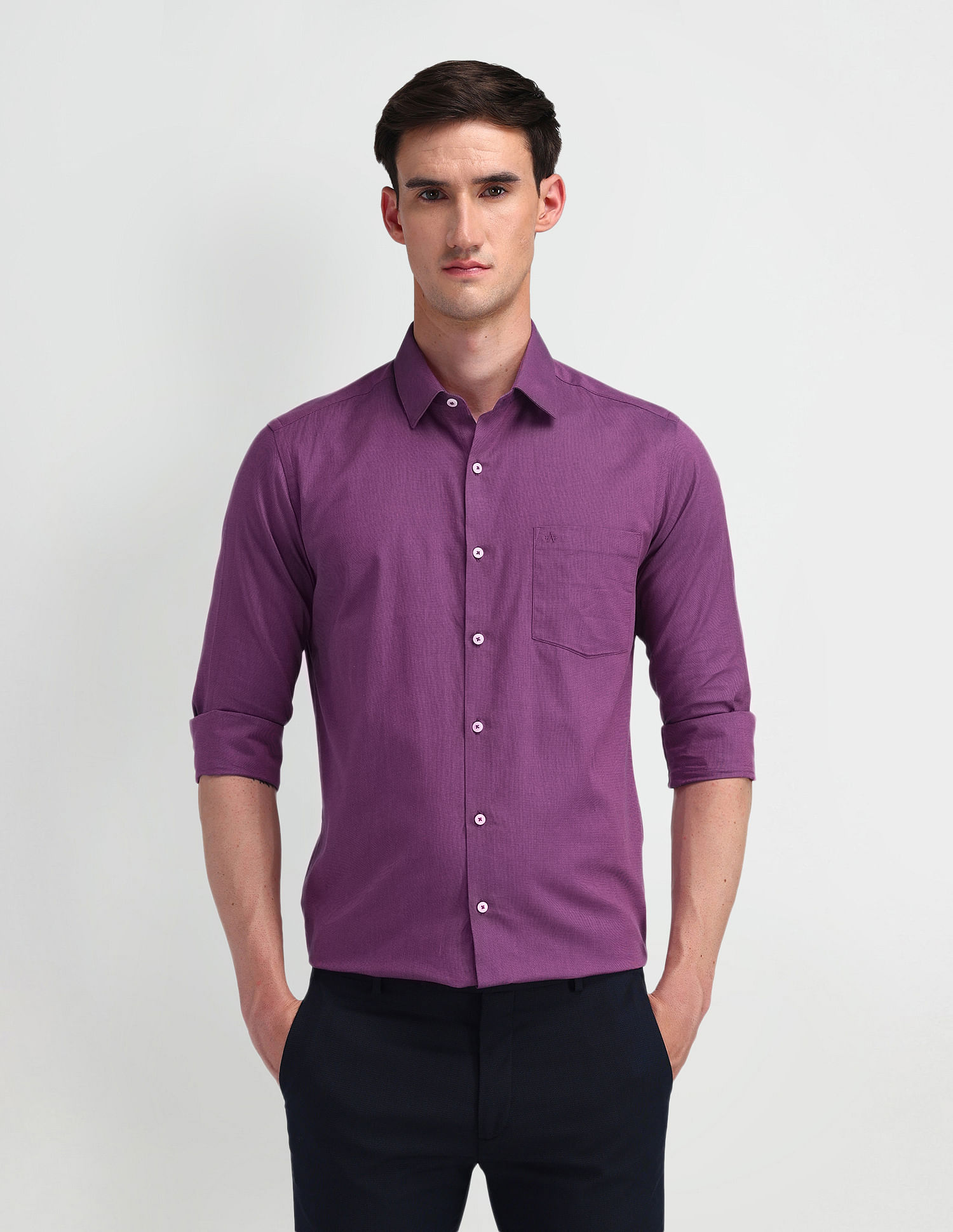 Arrow Solid Dobby Shirt