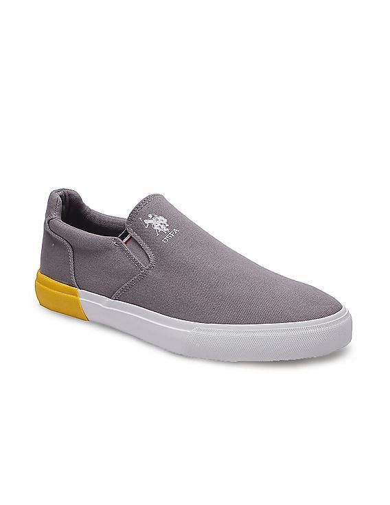 Buy U.S. Polo Assn. Contrast Sole Canvas Sneakers - NNNOW.com