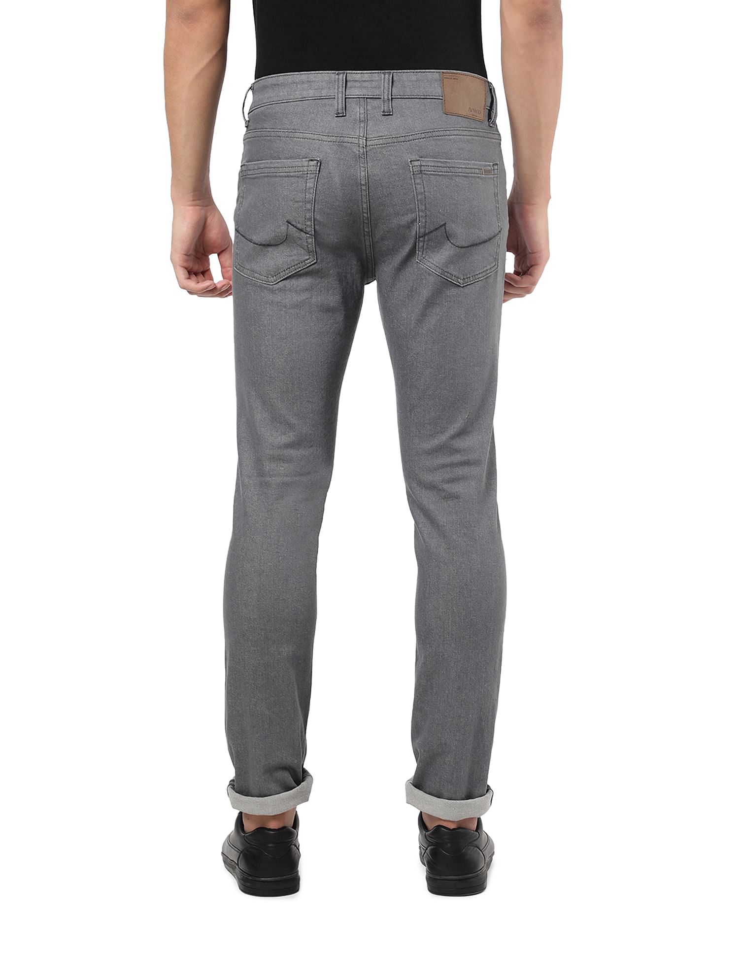 AD by Arvind Slim Fit Rinsed Jeans