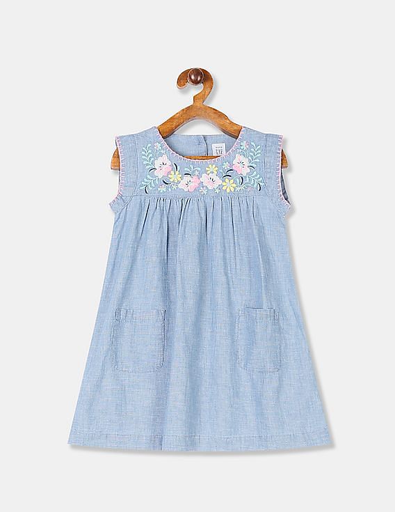 Gap chambray clearance dress