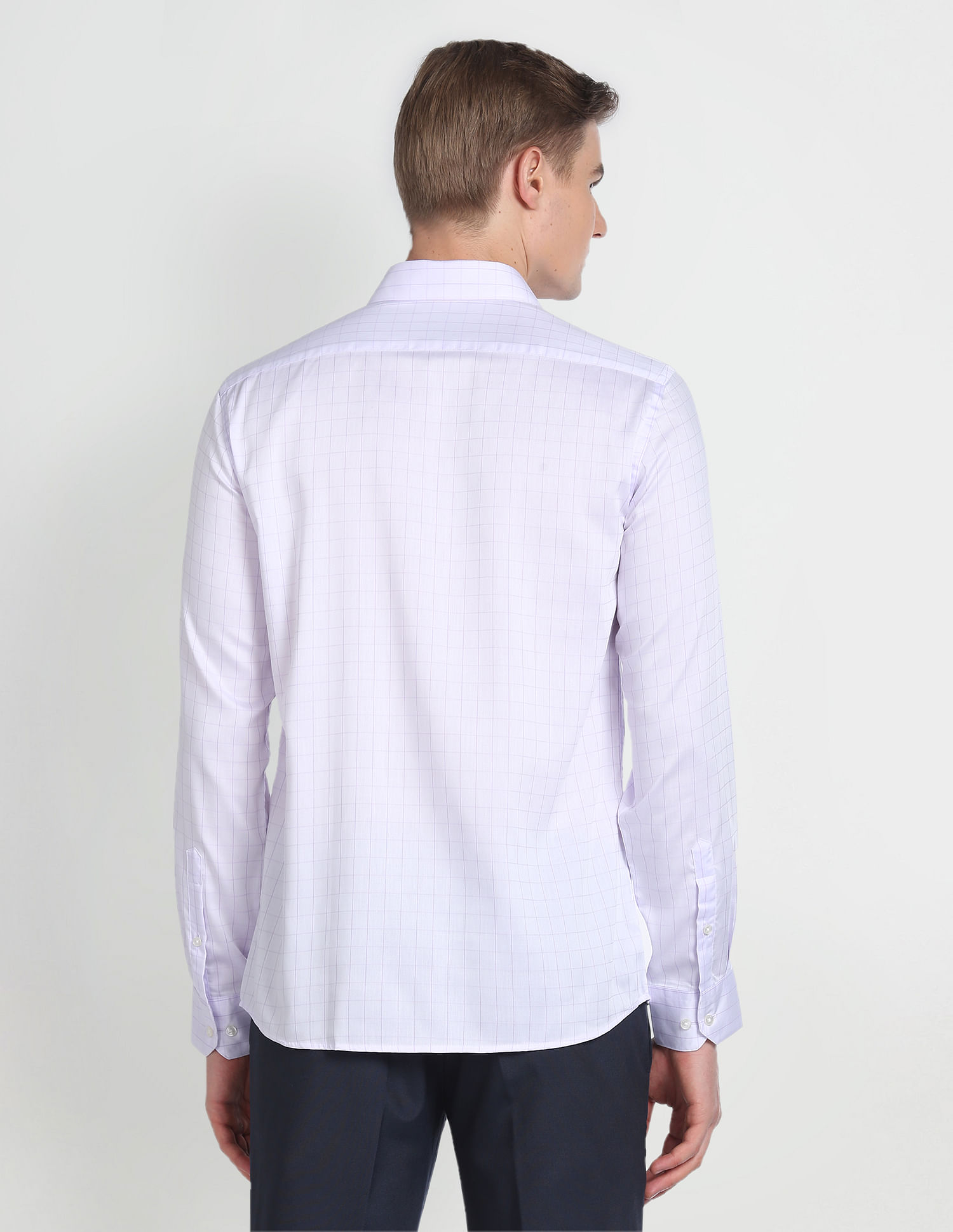 Arrow Graph Check Formal Shirt