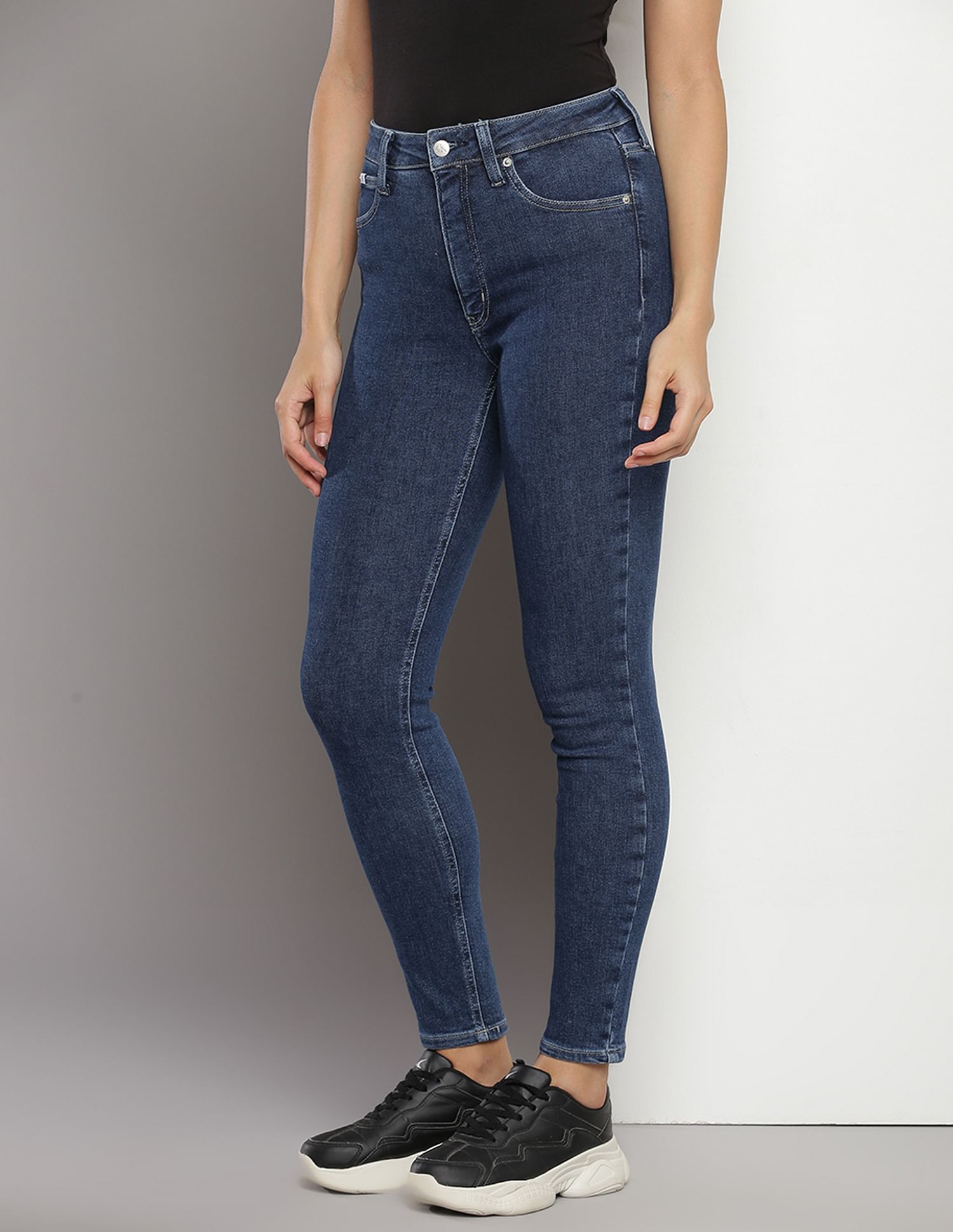 Calvin Klein High Rise Skinny Fit Jeans