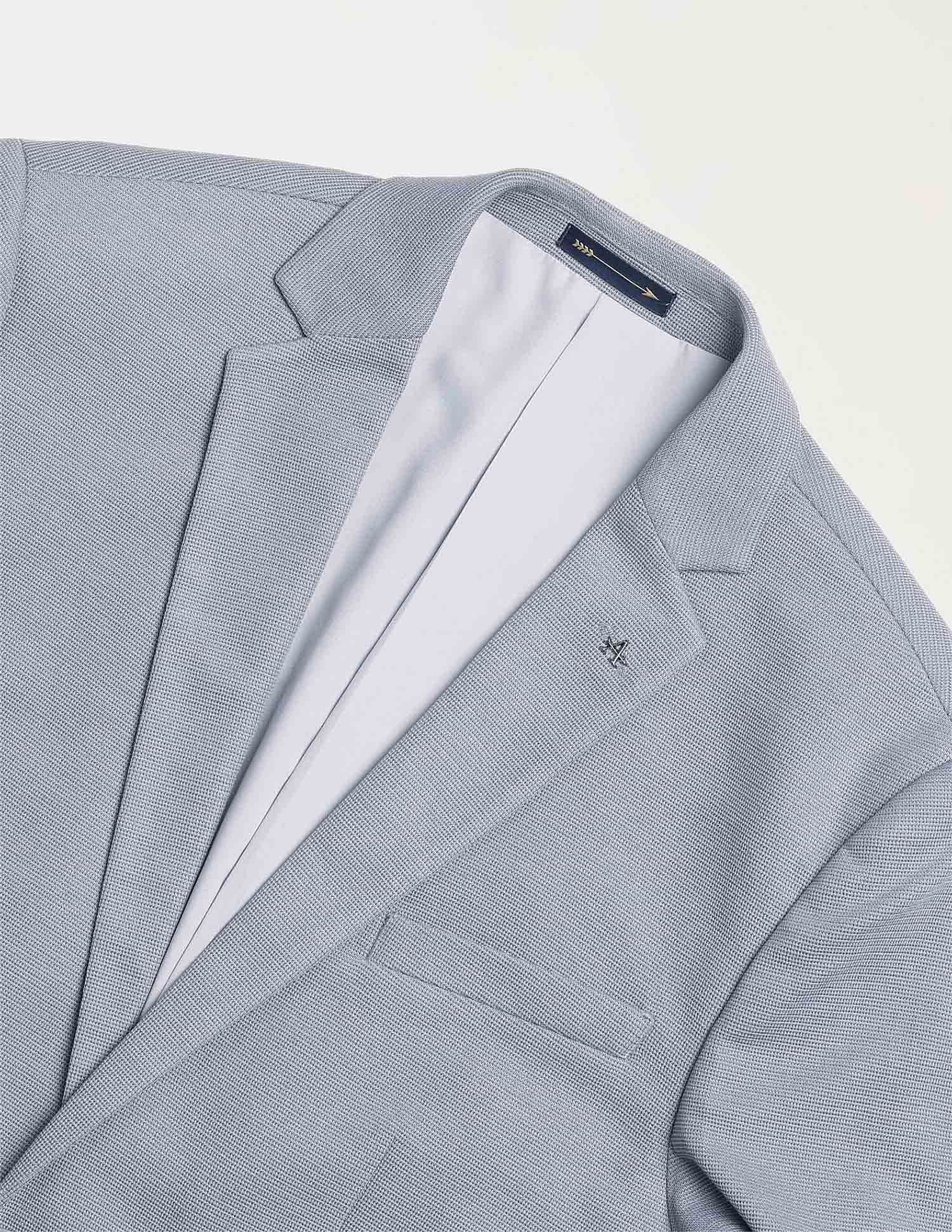 Arrow Zero Calorie Slim Fit Textured Blazer