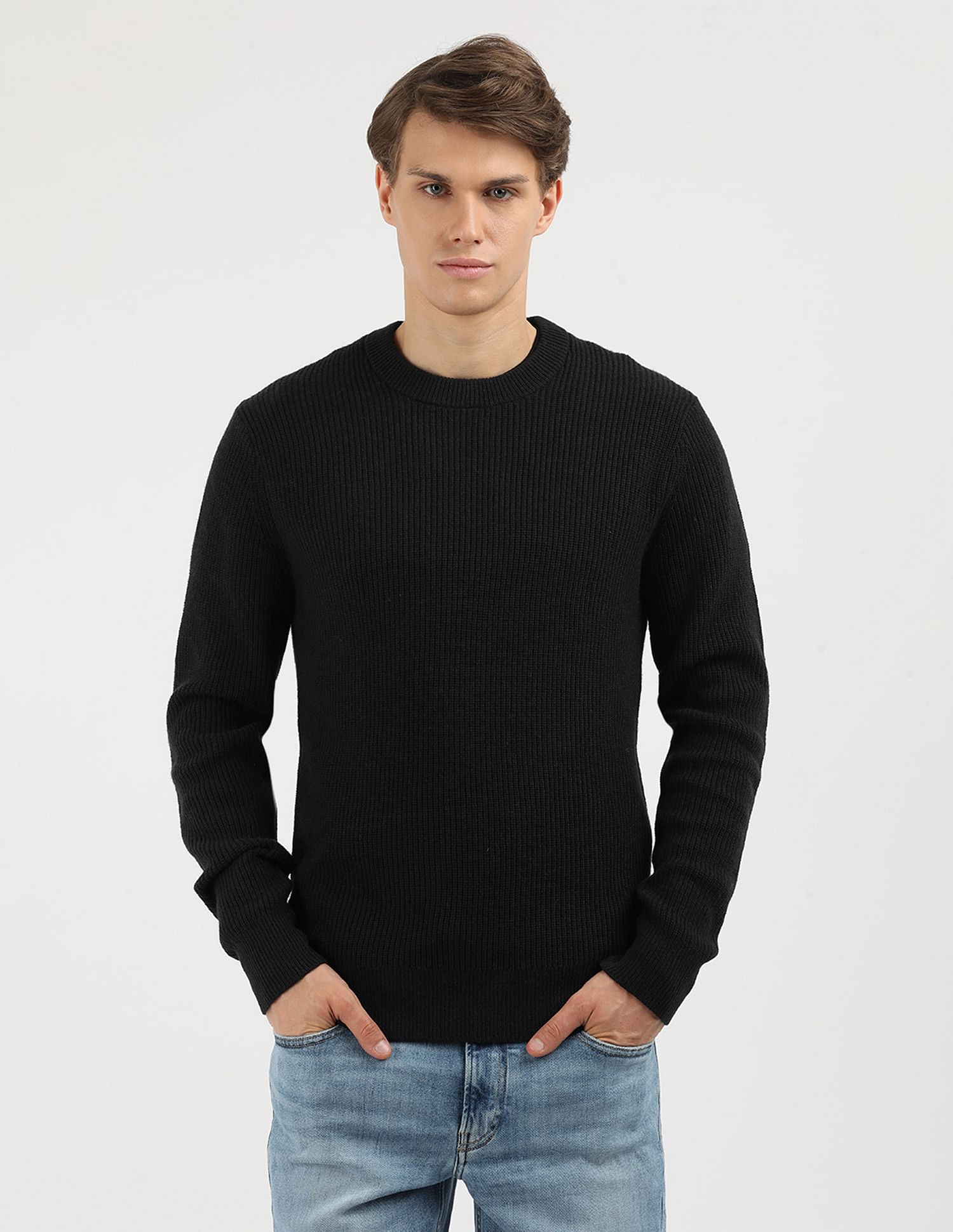 Calvin Klein Jeans Tech Merino Rib Solid Sweater