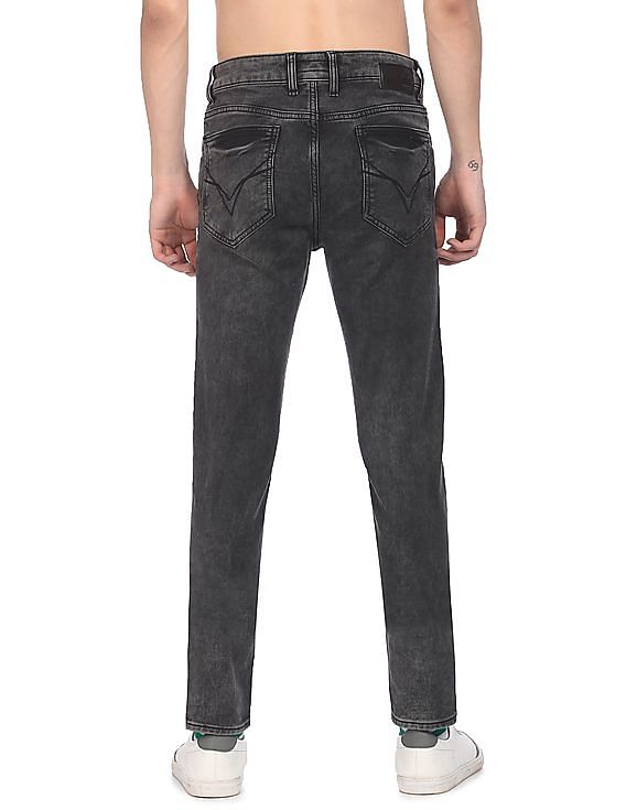 Flying Machine Jackson Skinny Fit Acid Wash Jeans