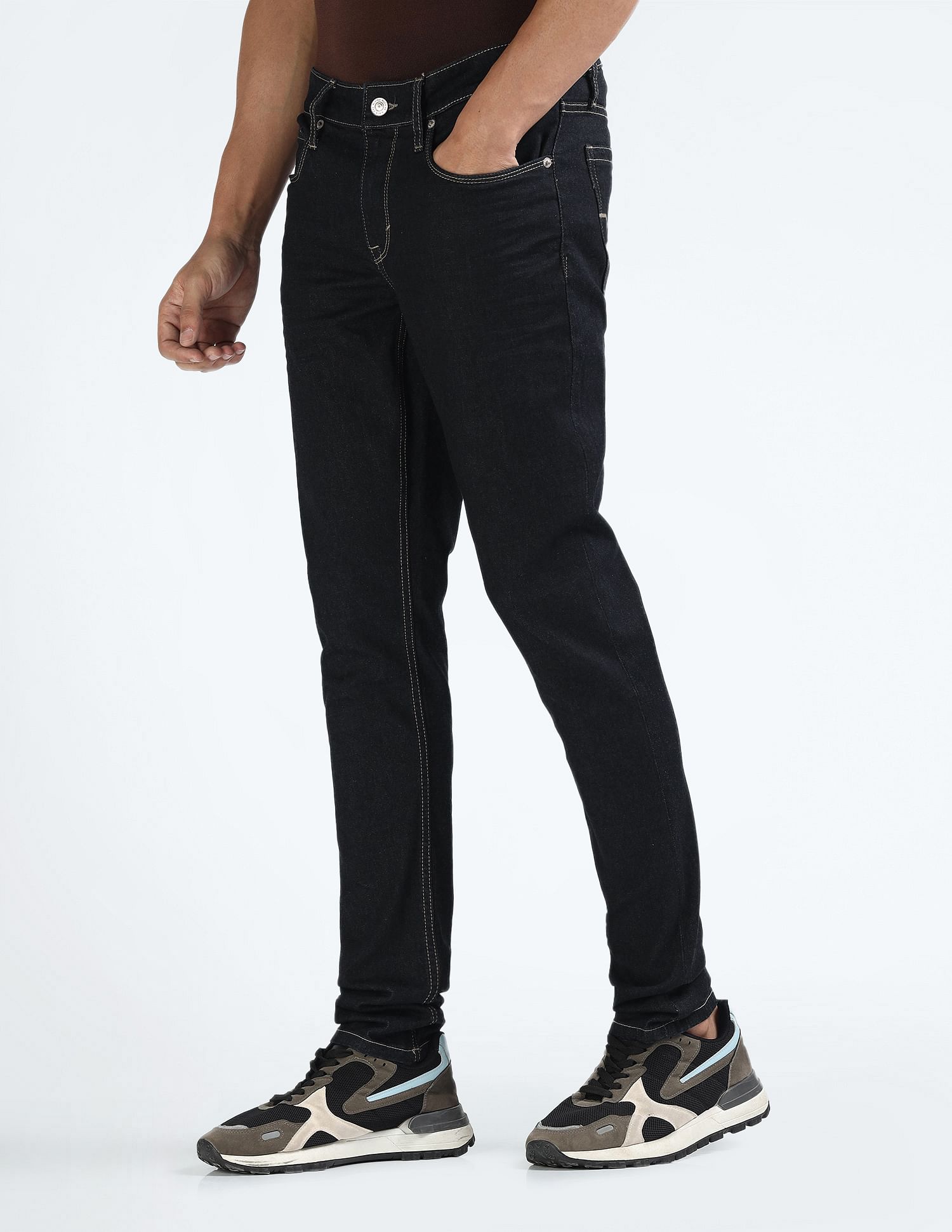 Flying Machine Jackson Skinny Fit Low Rise Jeans