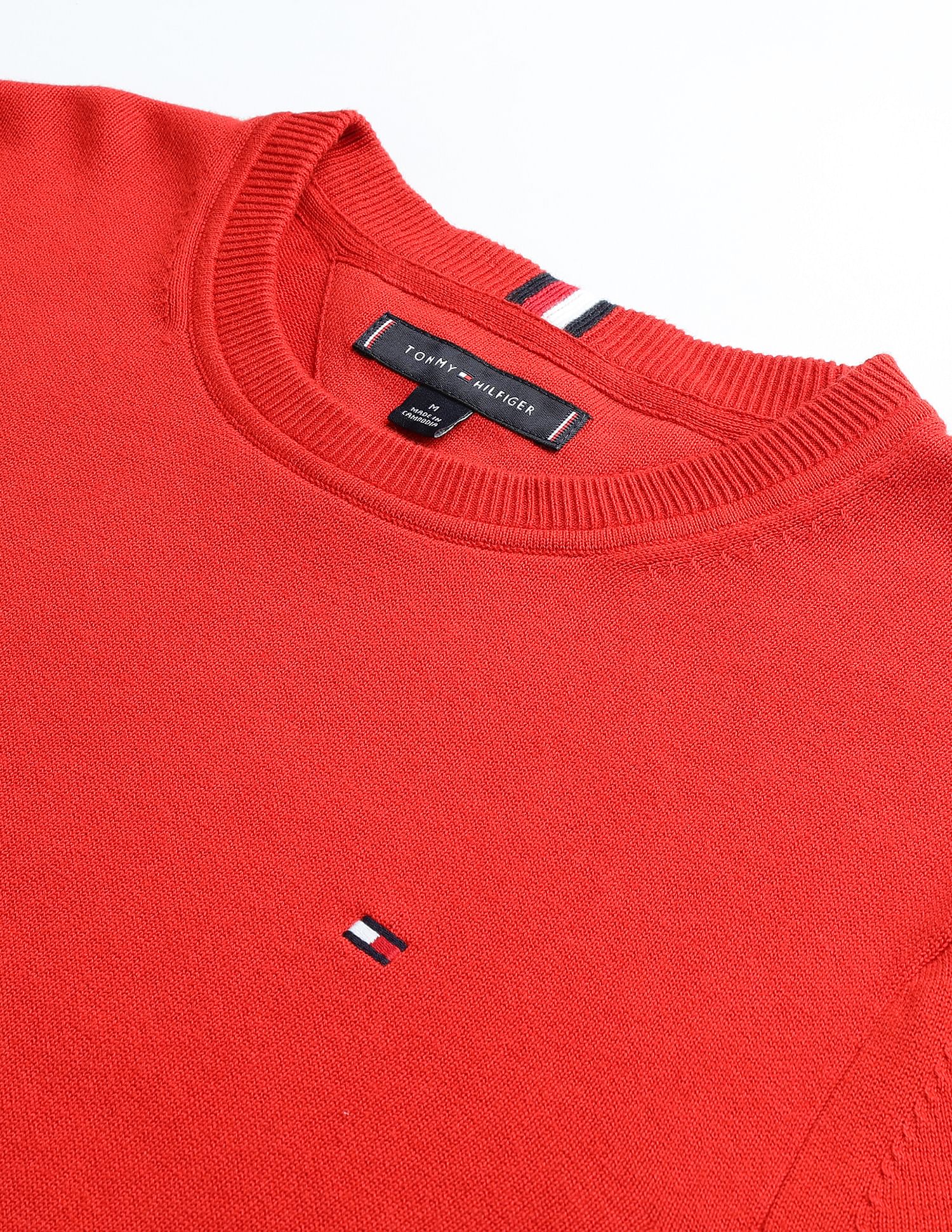 Tommy Hilfiger Crew Neck Cotton Sweatshirt