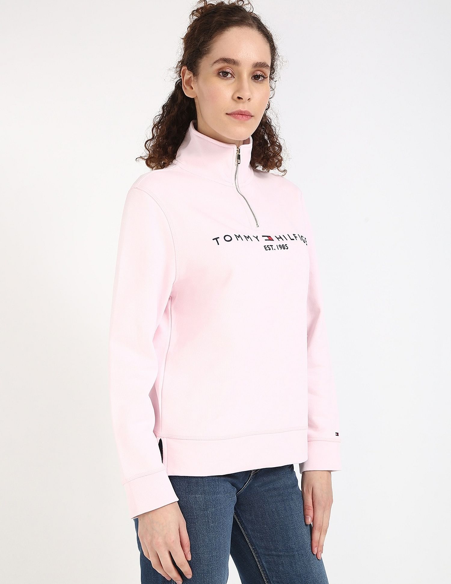 Tommy Hilfiger Regular-Fit Cotton High-Neck Sweatshirt