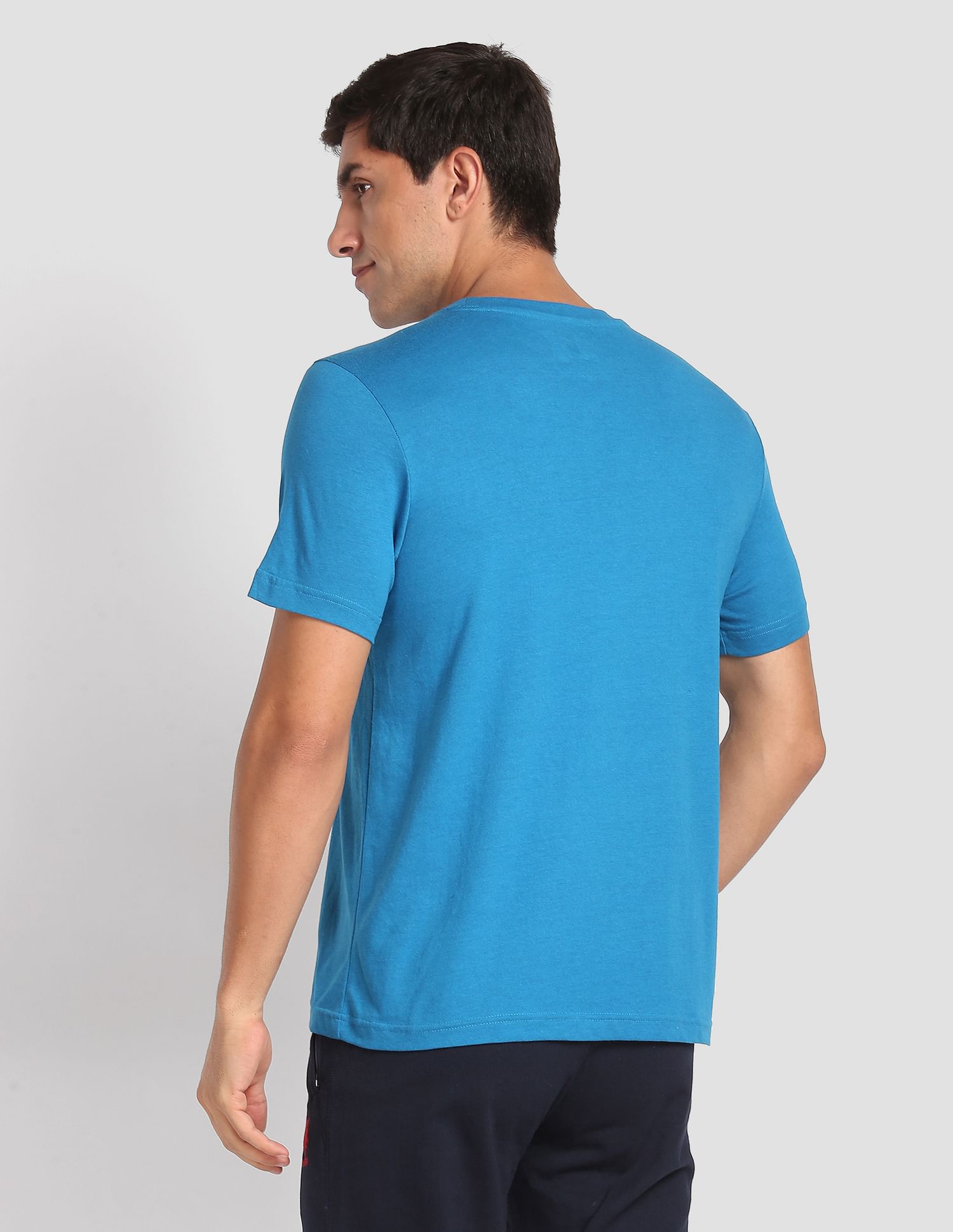 teal colour t shirt