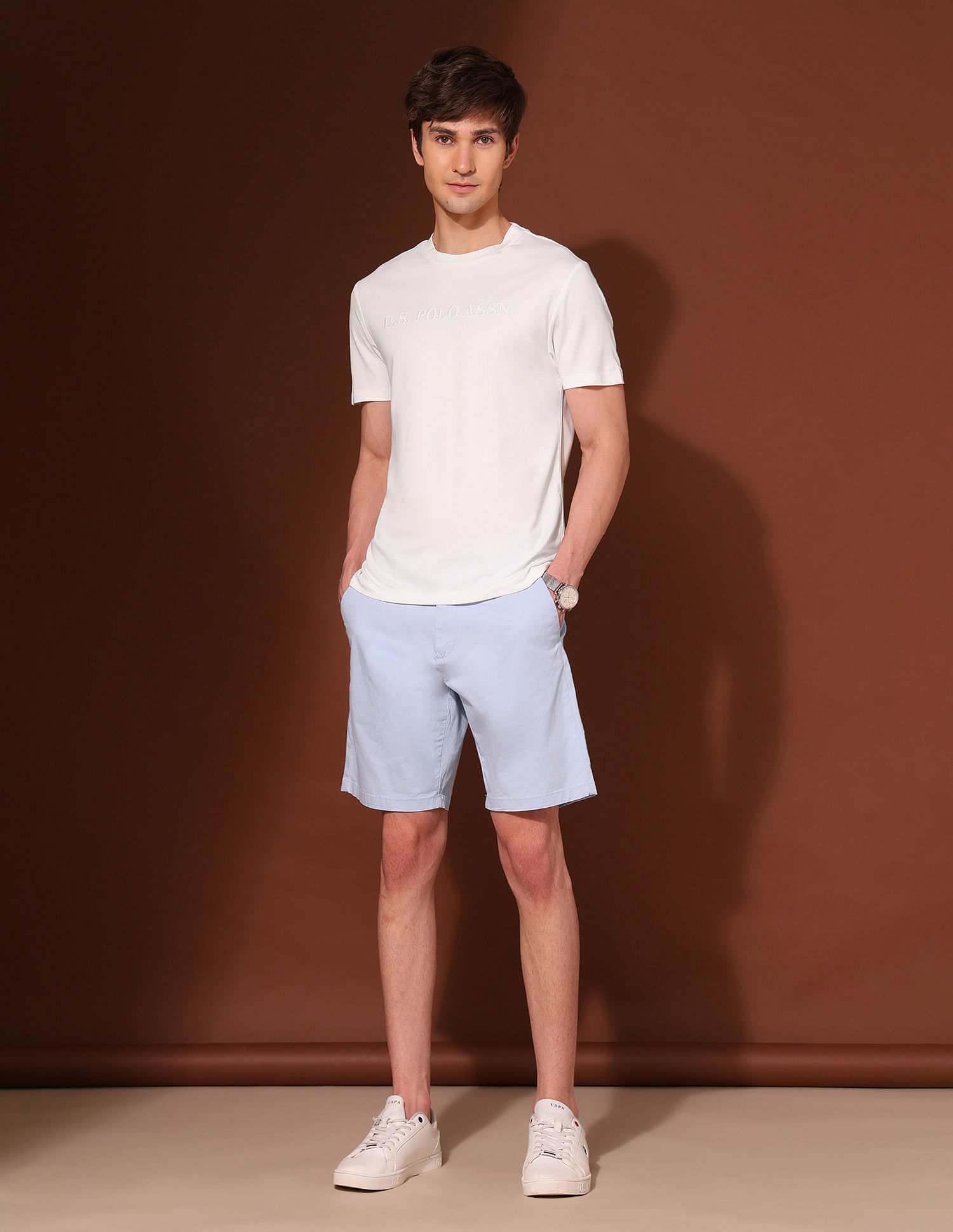 U.S. Polo Assn. Brand Embroidered Classic T-Shirt