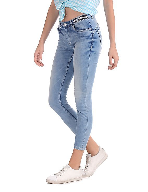 Flying Machine Women Twiggy Push up Skinny Fit Jeans