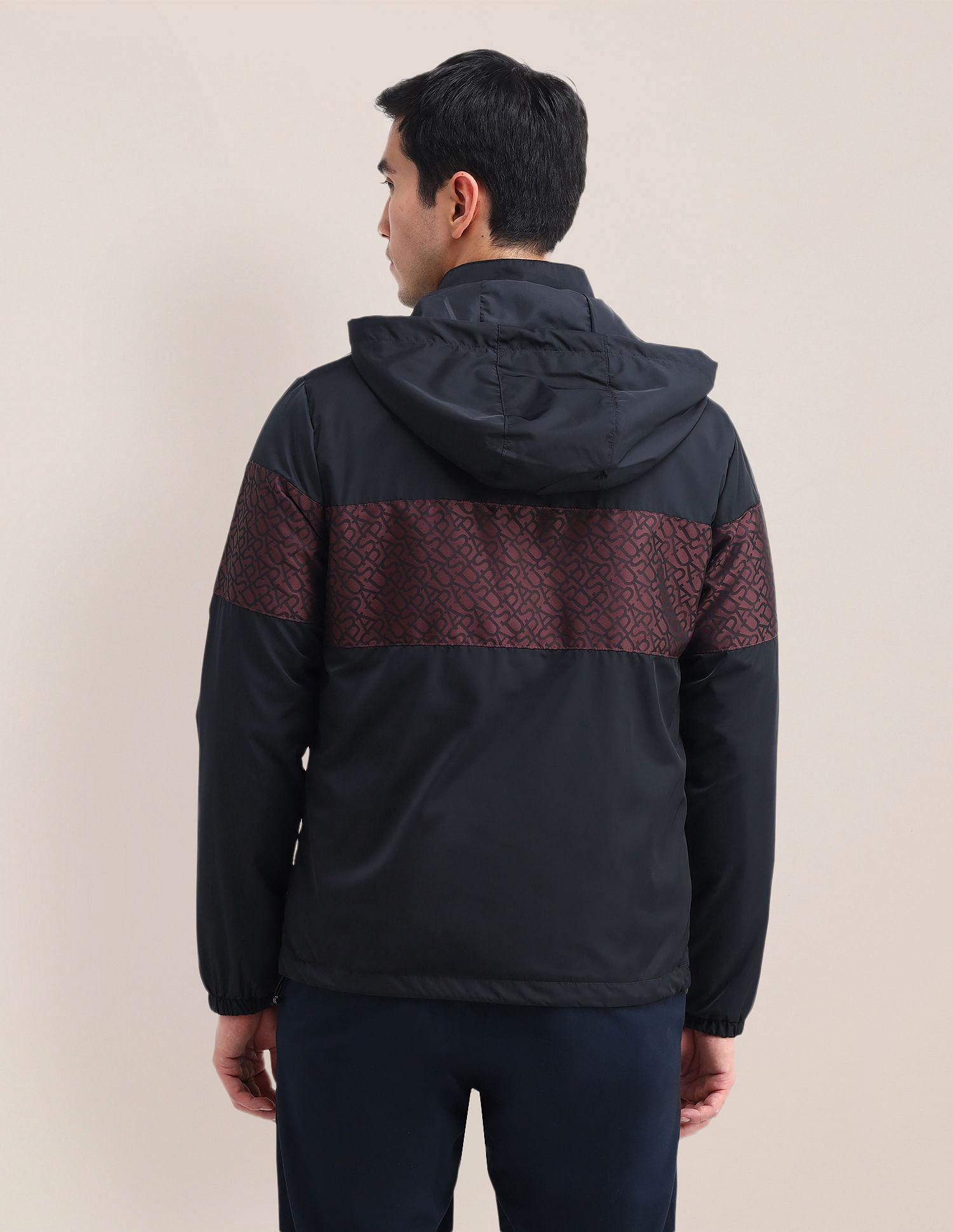 U.S. Polo Assn. Brand Printed Regular Fit Jacket