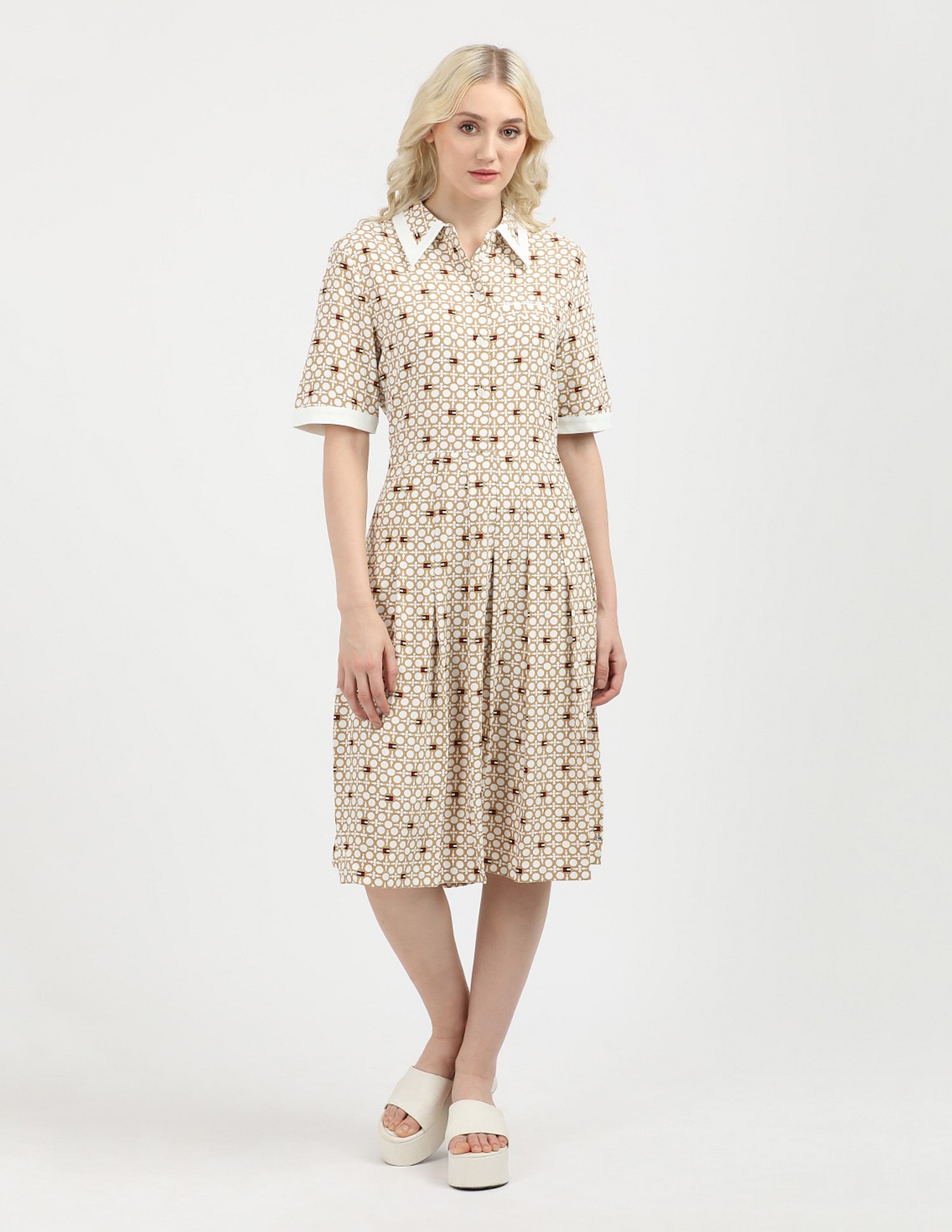 Tommy Hilfiger Geometric printed Flower Dress