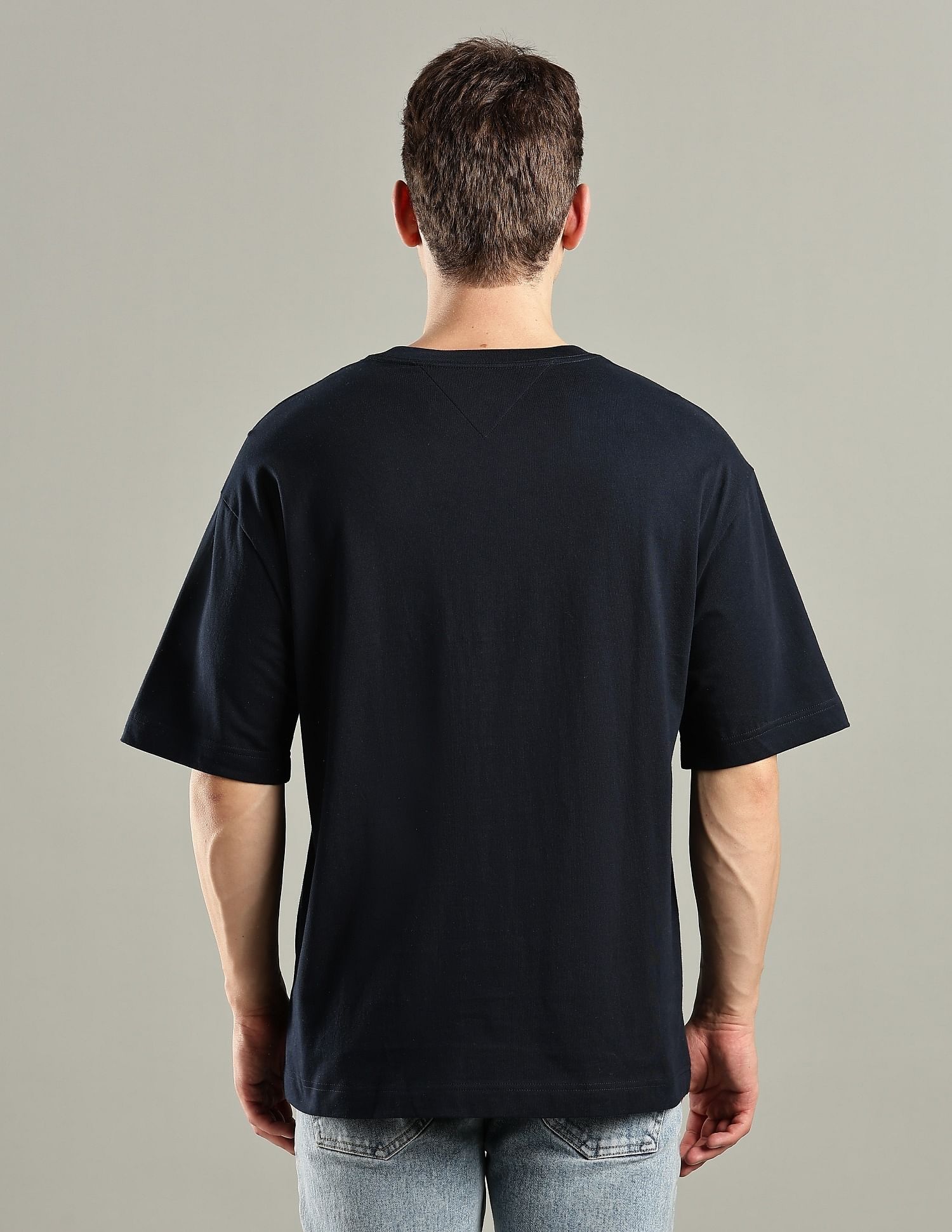 Tommy Hilfiger Embroidered Logo Regular-Fit Cotton T-Shirt