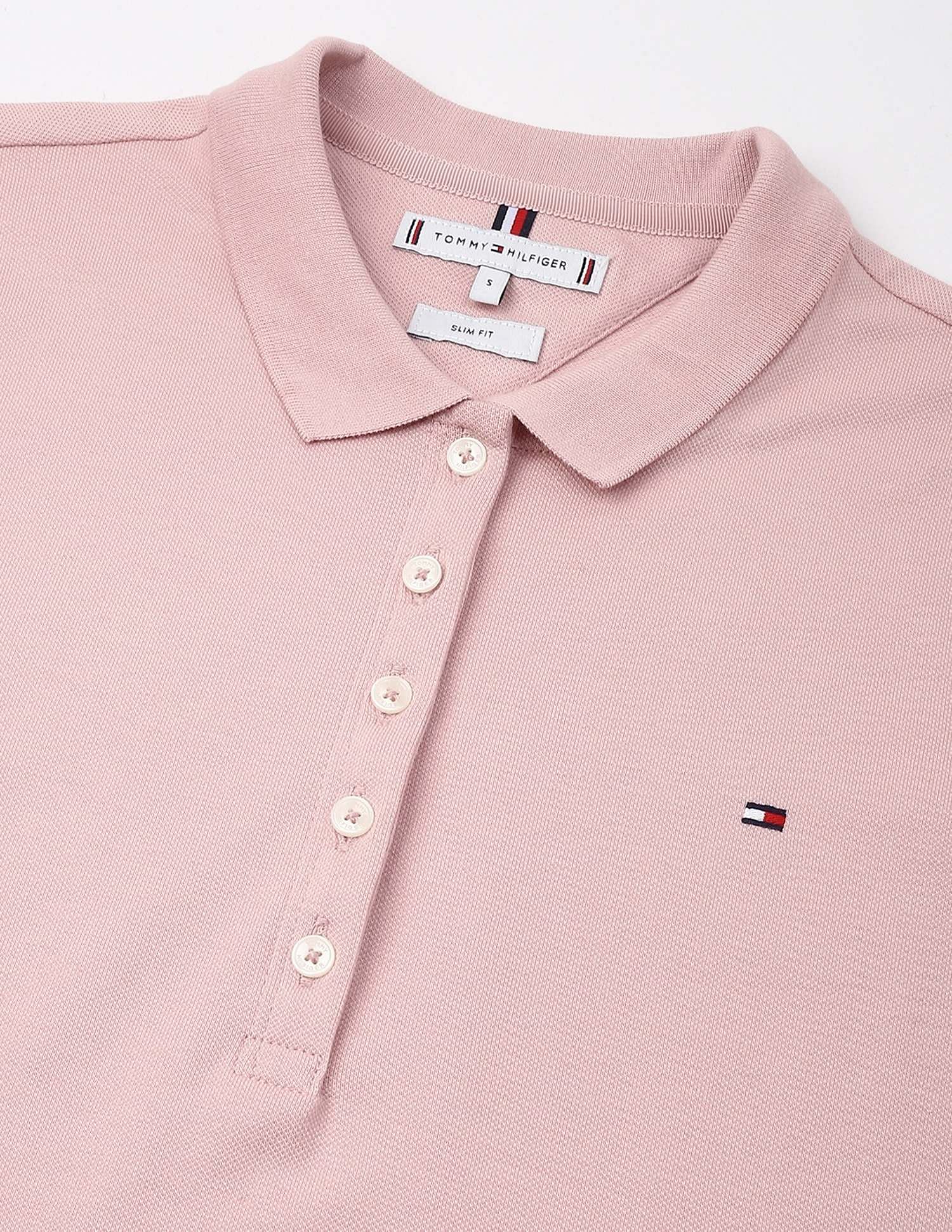Tommy Hilfiger Cotton Polo Collar T-Shirt Dress