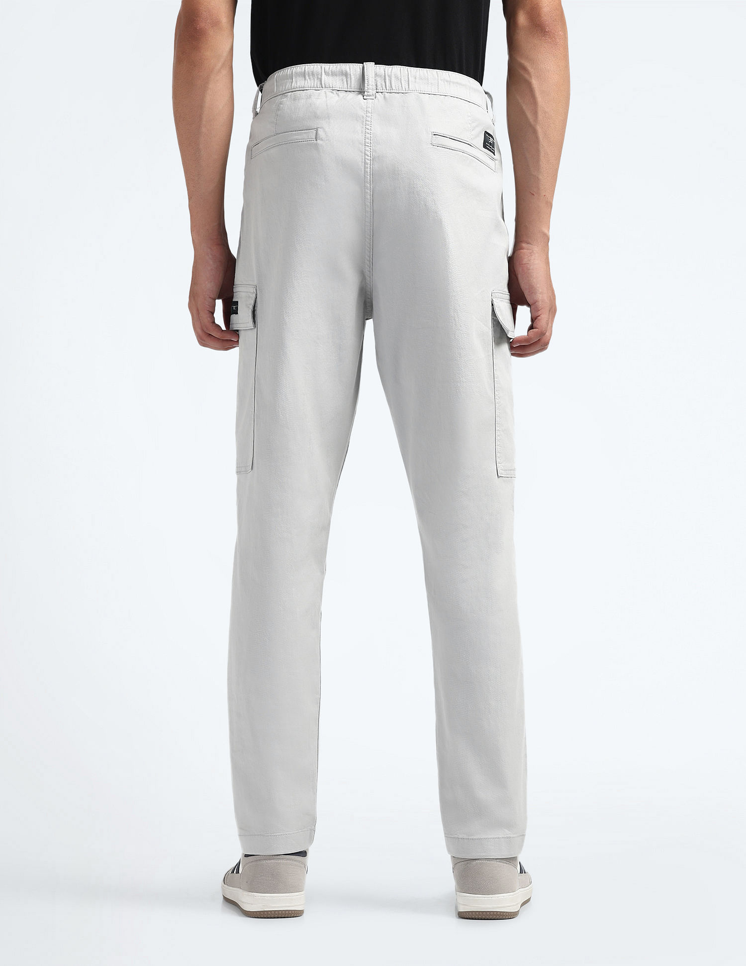 Flying Machine Mid Rise Slim Fit Cargo Pants
