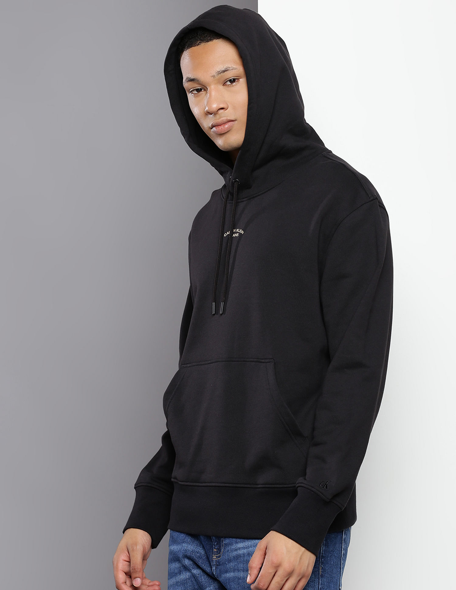 Calvin Klein Curve Graphic Hooded Sweatshirt