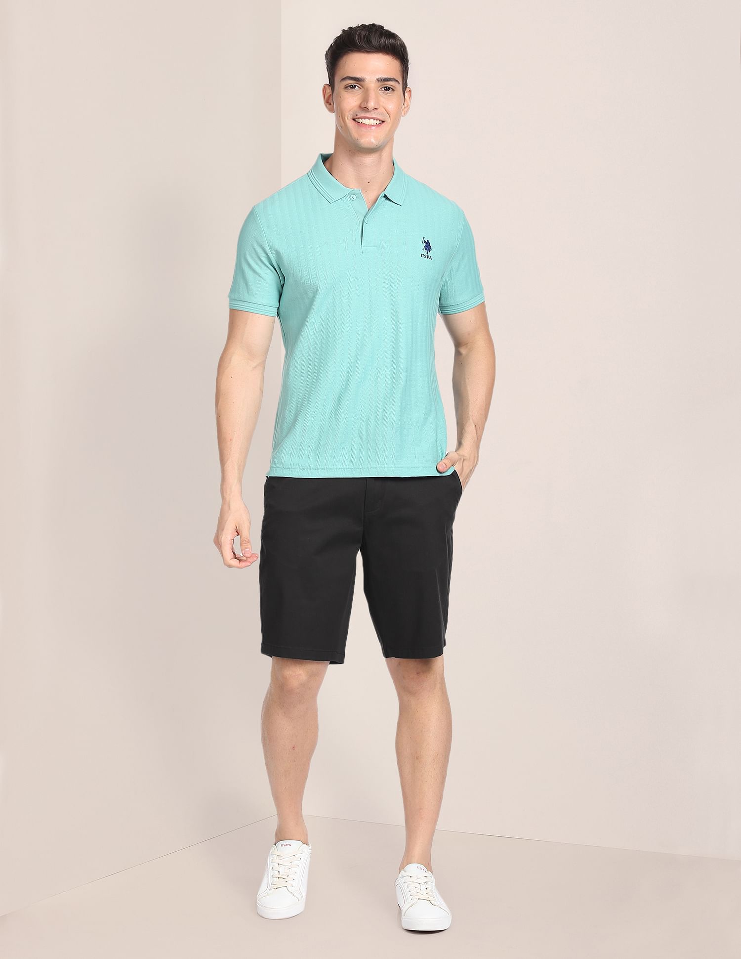 U.S. Polo Assn. Slim Fit Twill Trousers
