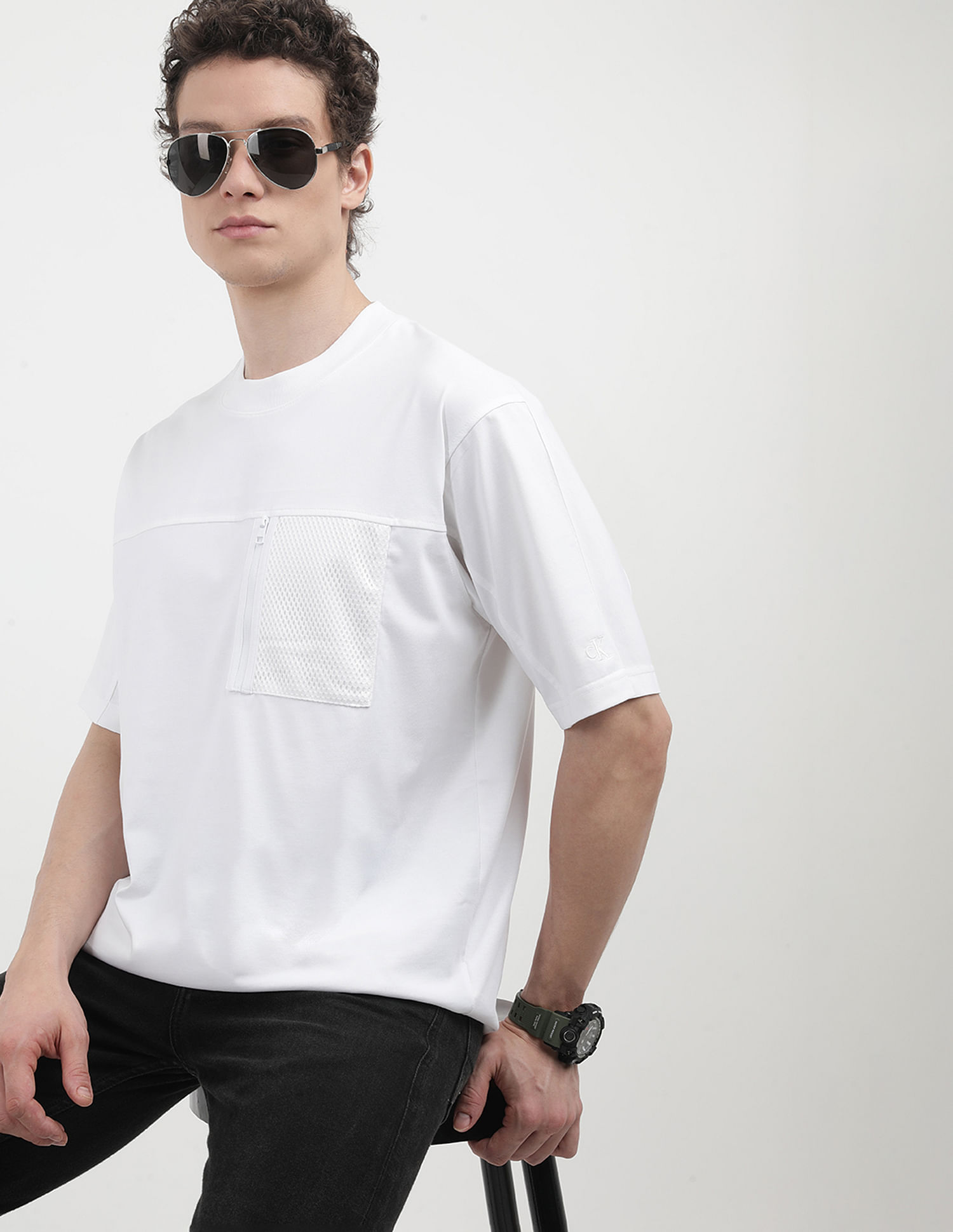 Calvin Klein Jeans Cooling Relaxed Fit T-Shirt