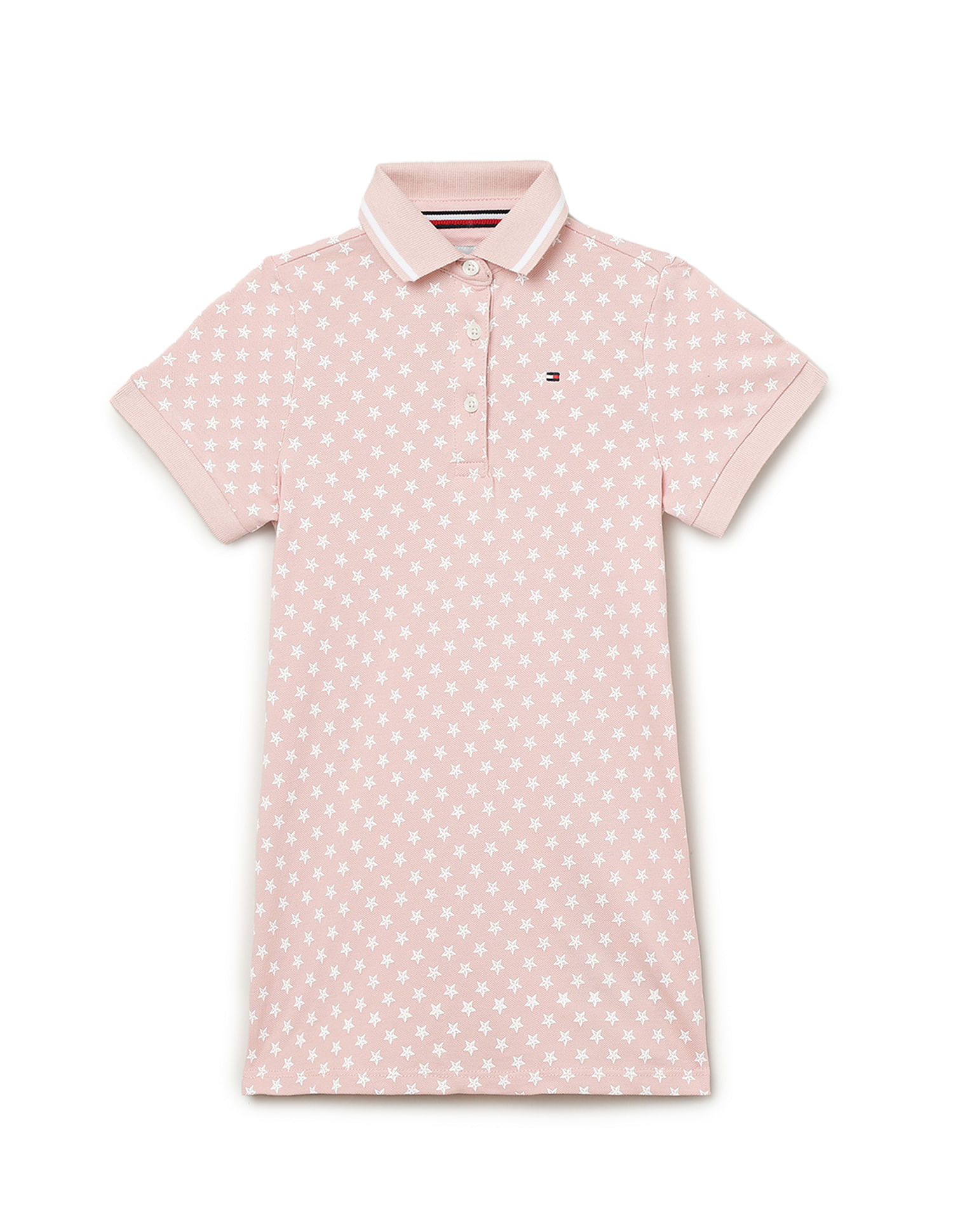 Tommy Hilfiger Kids Girls Fit & Flare Slim Fit Dress