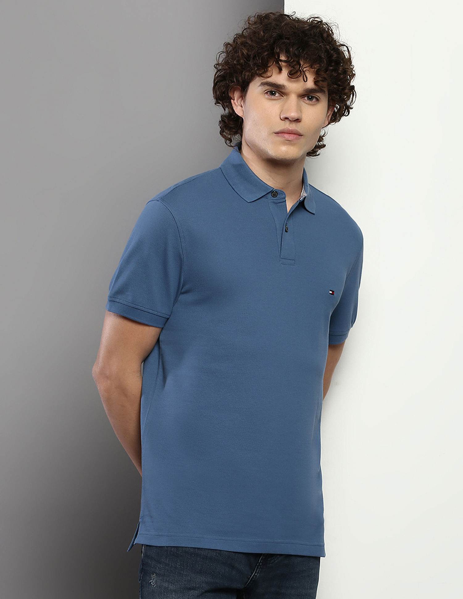Buy Tommy Hilfiger 1985 Regular Fit Pique Polo Shirt | Poloshirts