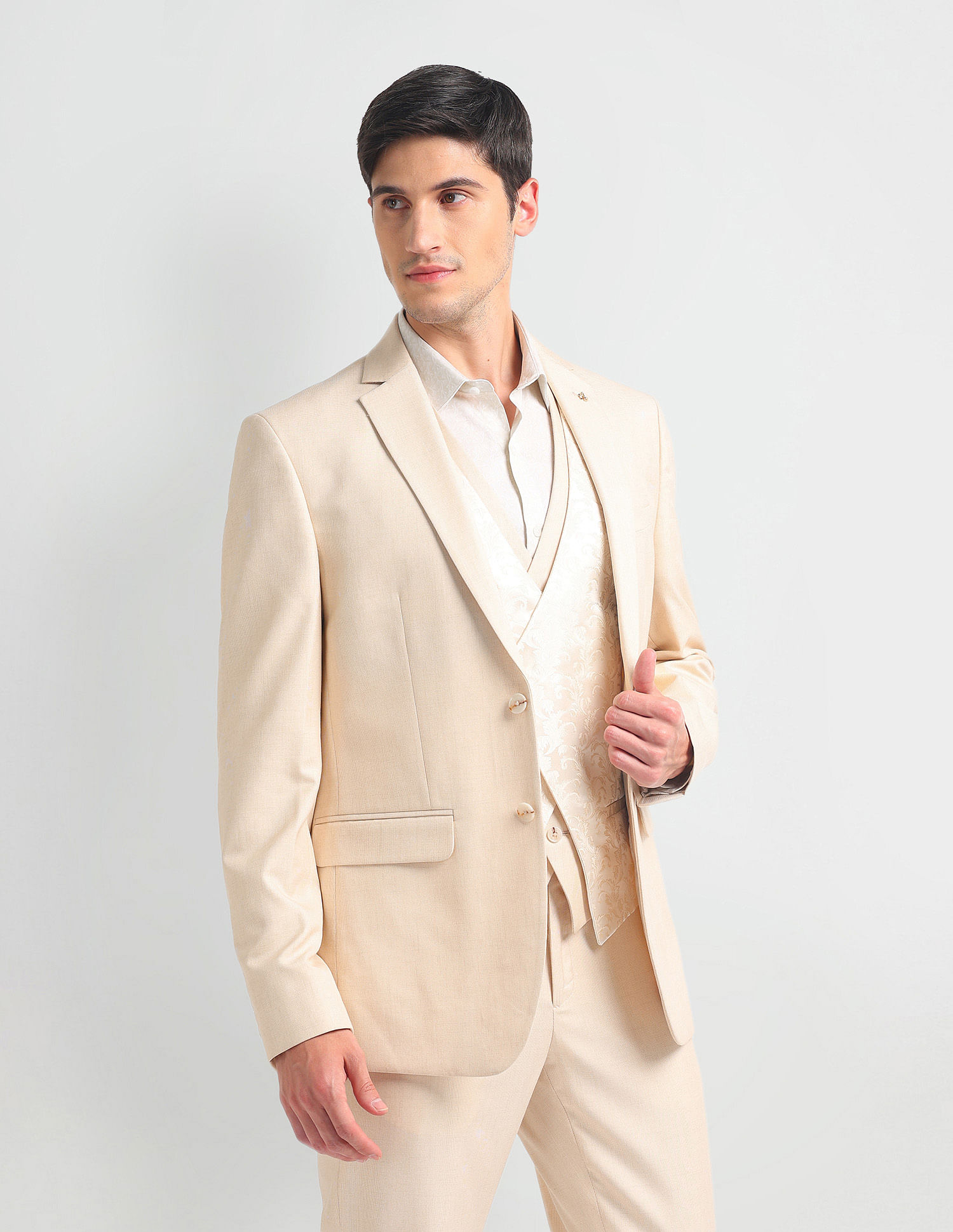 Arrow Reversible Waistcoat Three Piece Suit