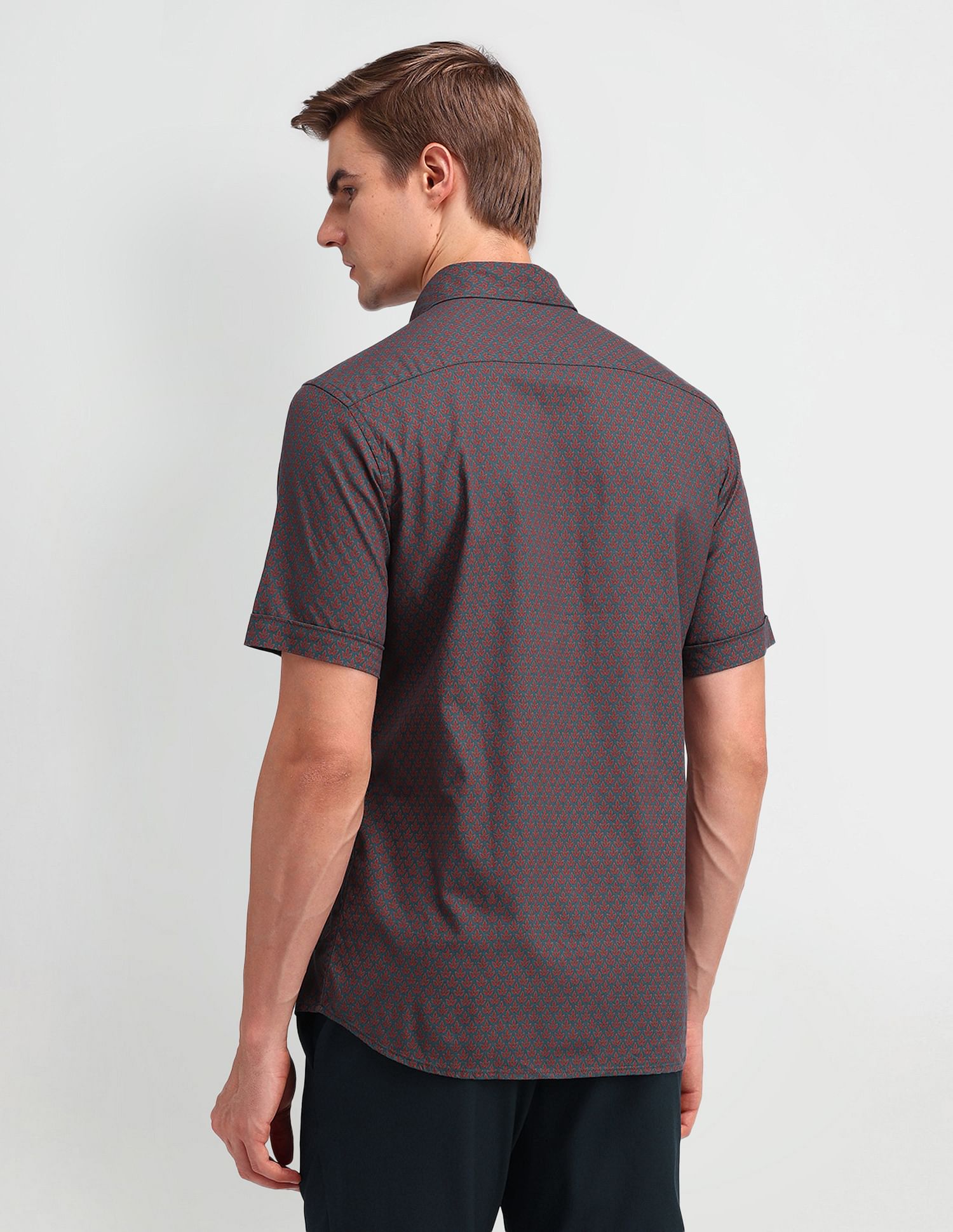 Arrow Sport Liberty Classic Fit All-over Print Shirt